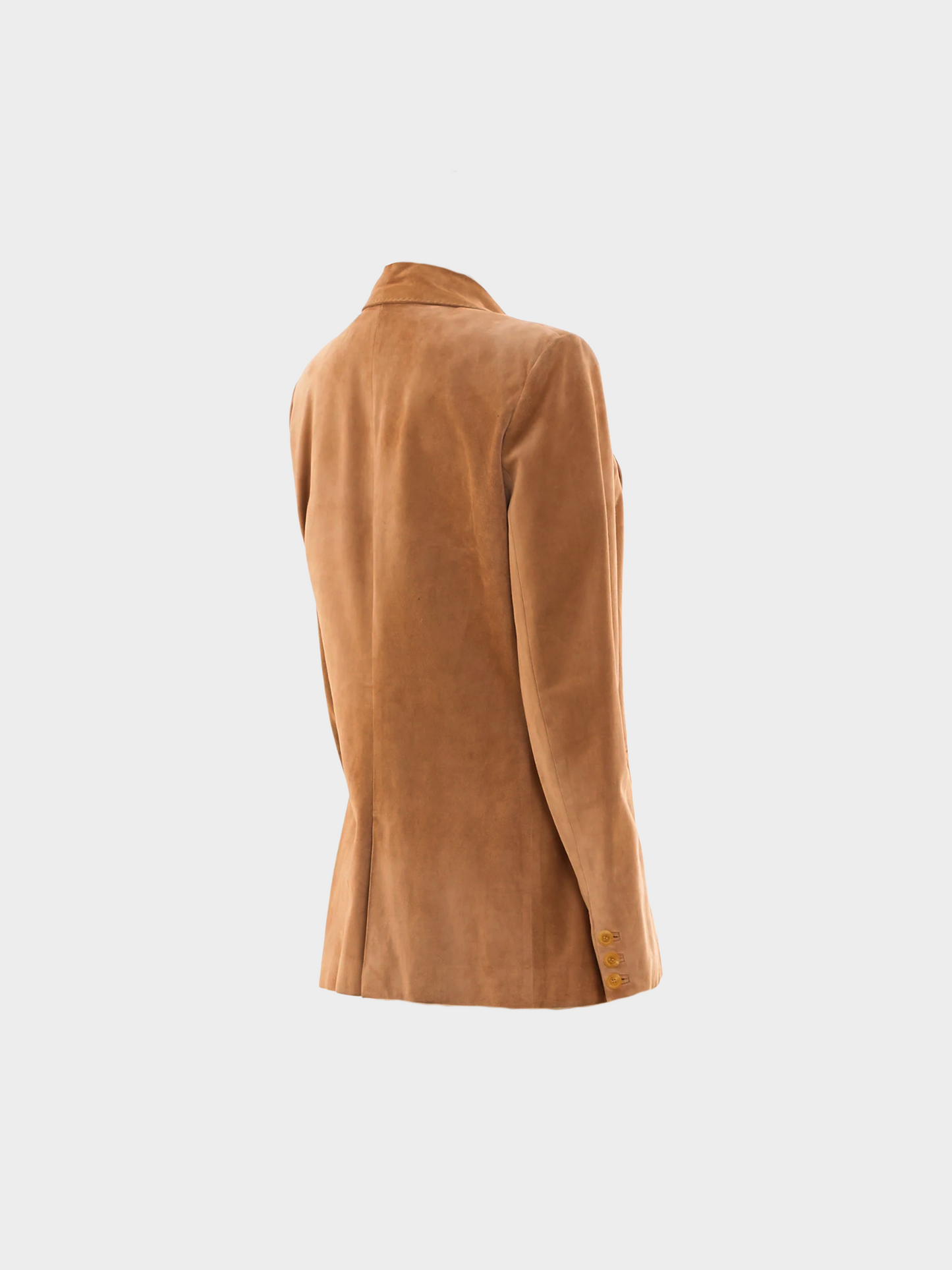 Gucci by Tom Ford FW 2001 Beige Suede Jacket