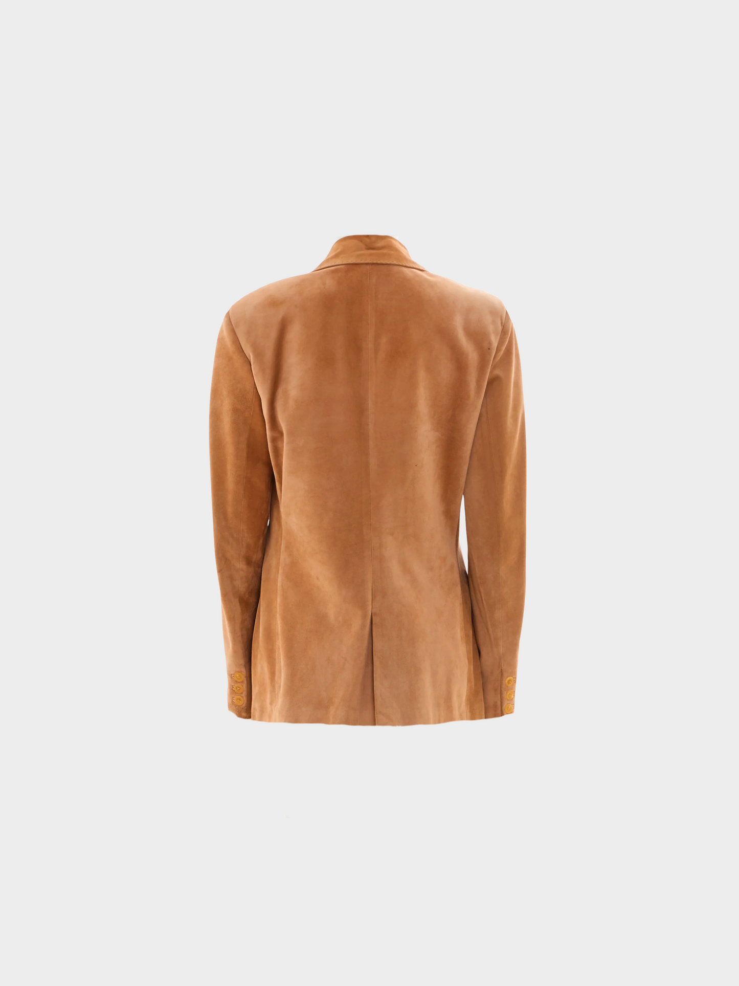 Gucci by Tom Ford FW 2001 Beige Suede Jacket