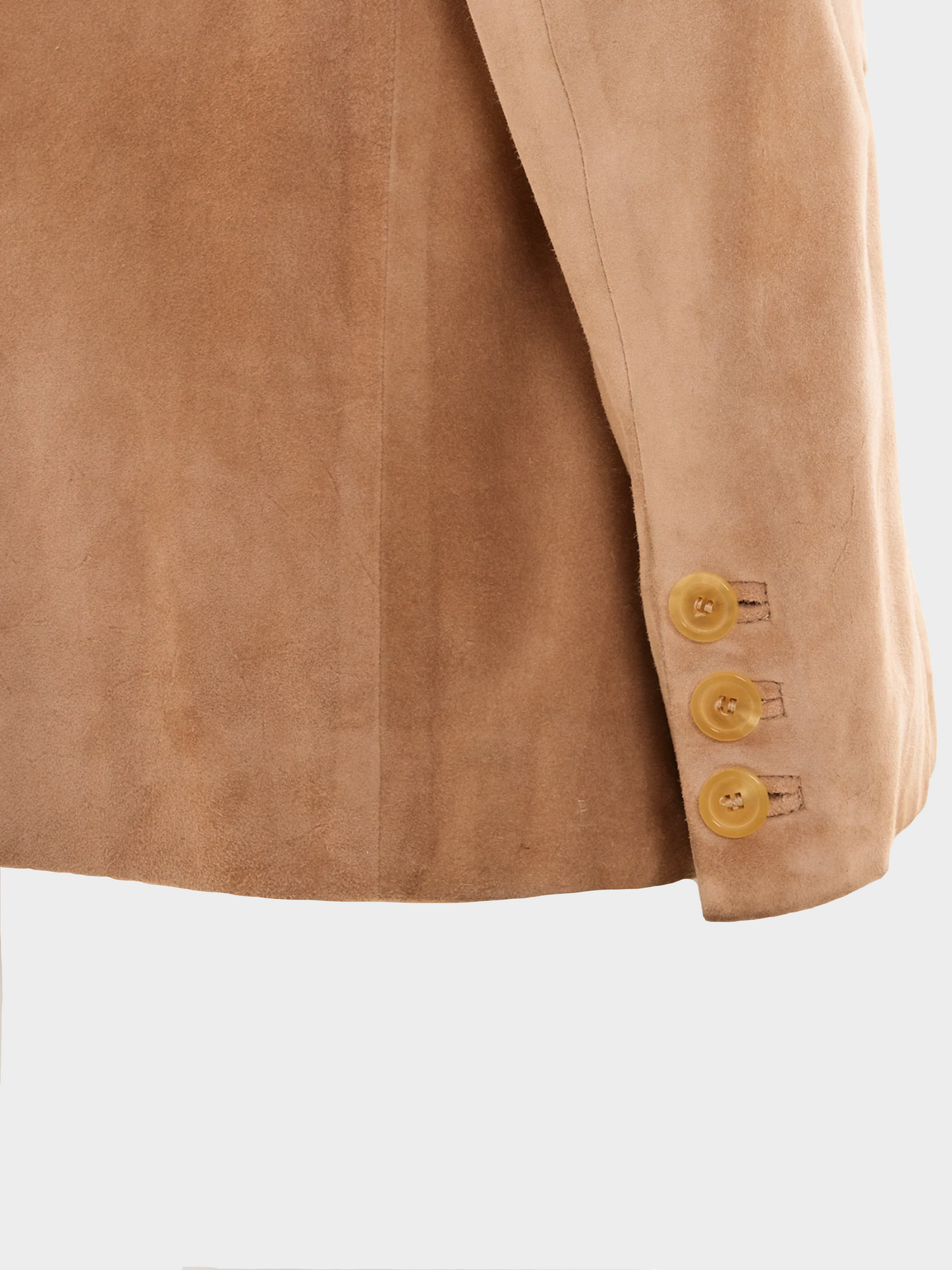 Gucci by Tom Ford FW 2001 Beige Suede Jacket