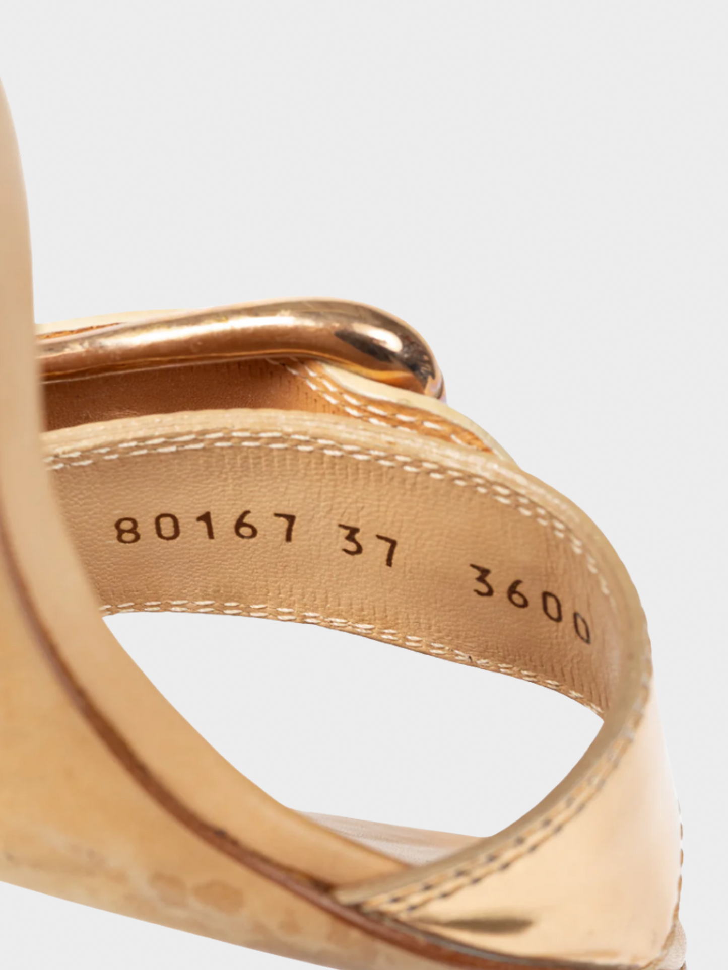 Giuseppe Zanotti 2000s Camel Leather Buckled Mule Sandals