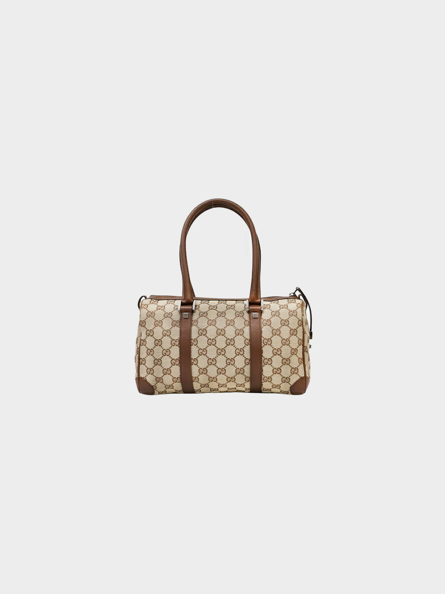 Gucci 2010s Canvas Monogram Boston Bag