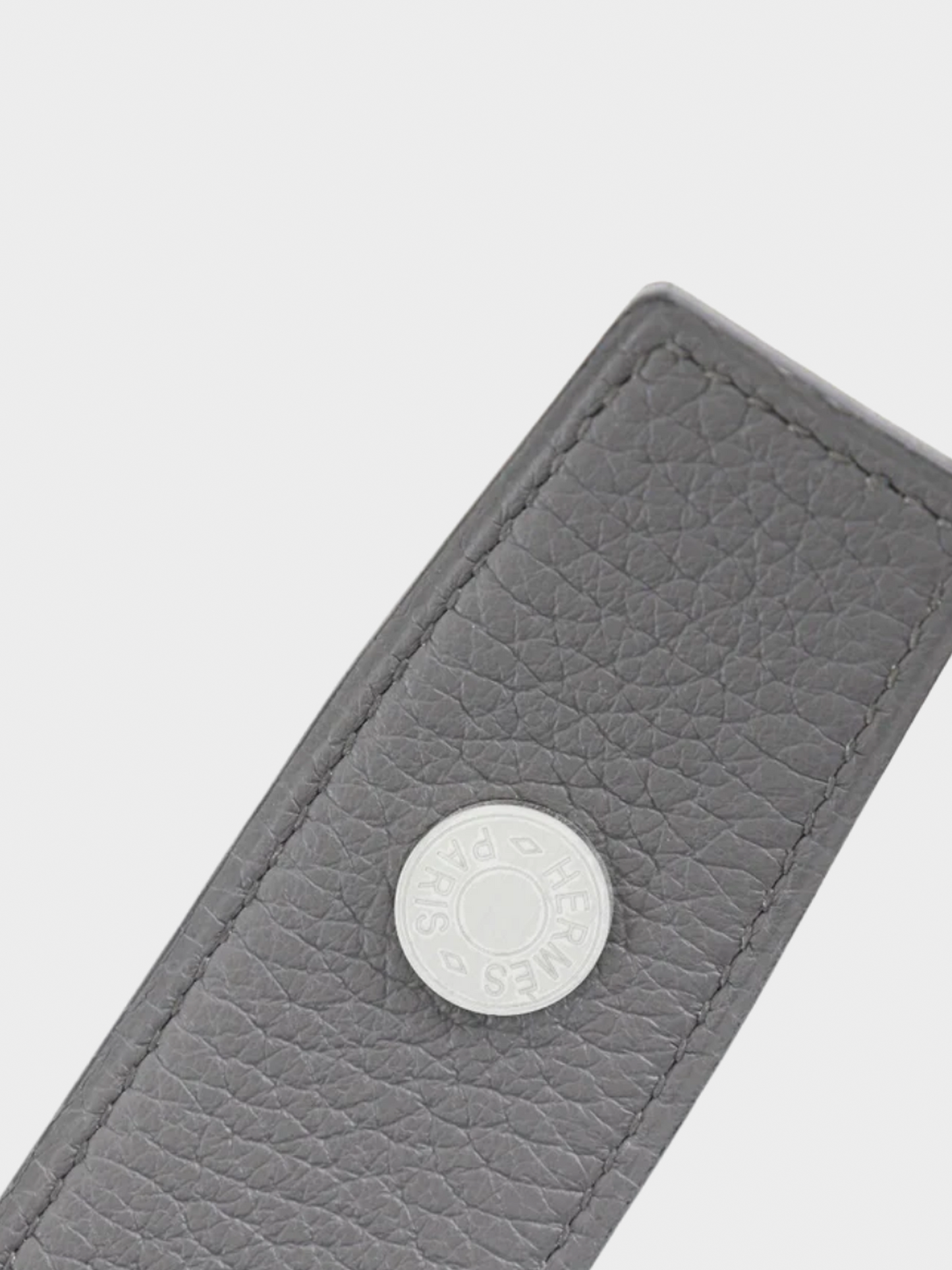 Hermes 2010s Grey Serie Belt