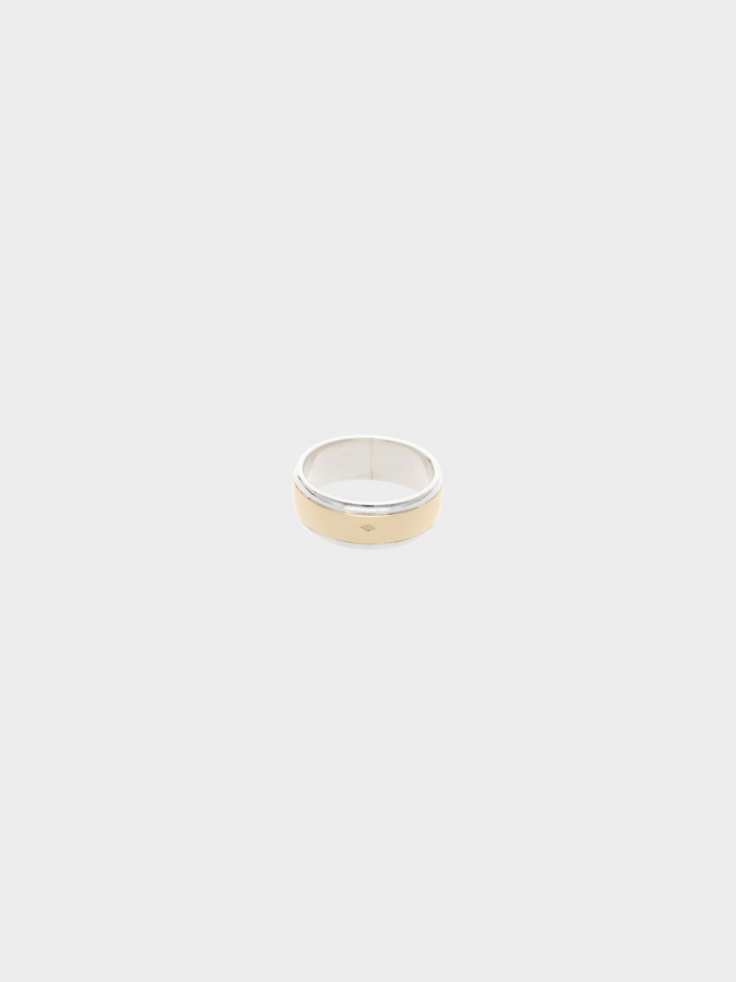 Hermes 2000s Gold and Silver Two-Tone H Band