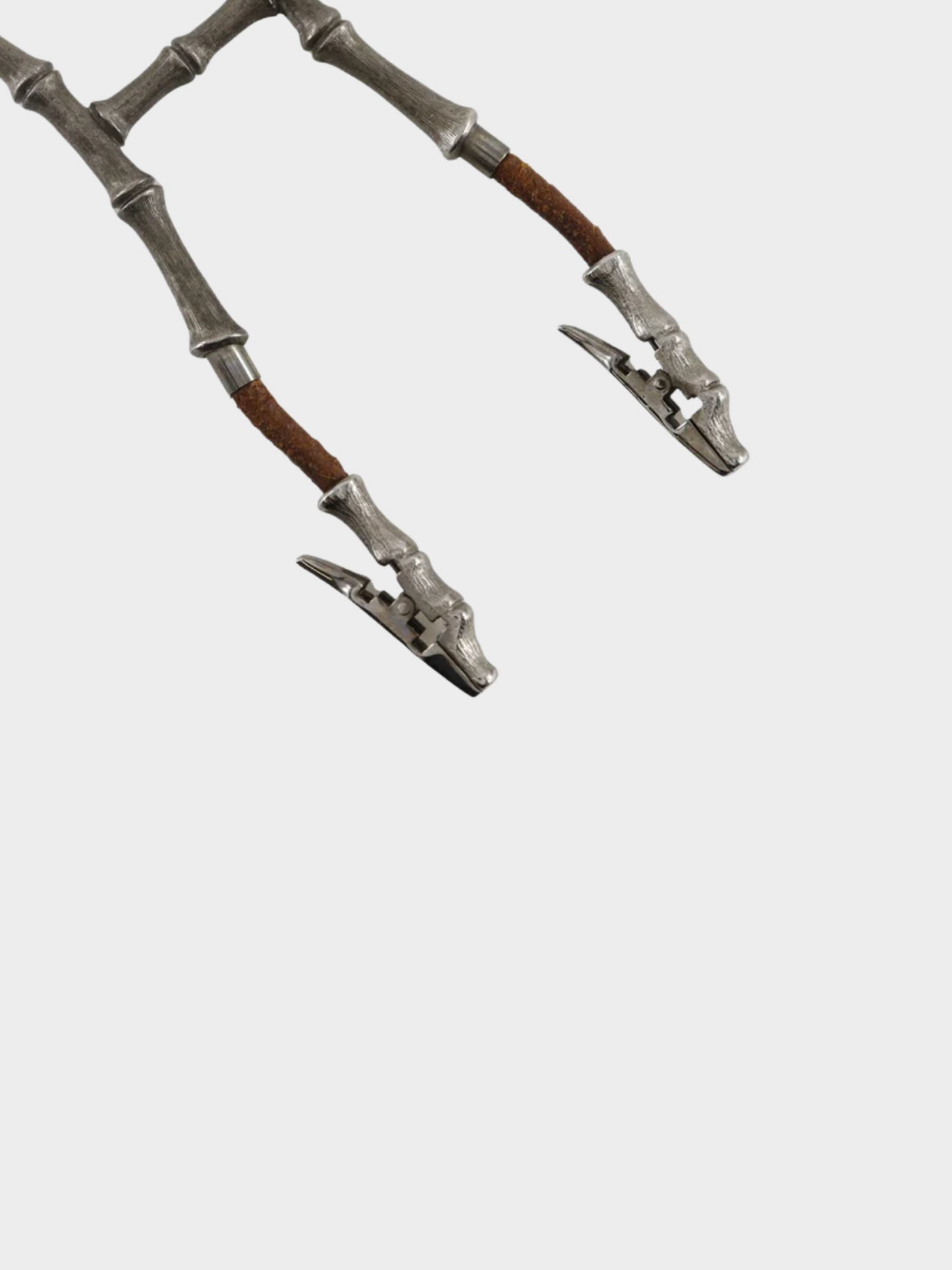 Hermes 2000s Bamboo Halter Necklace