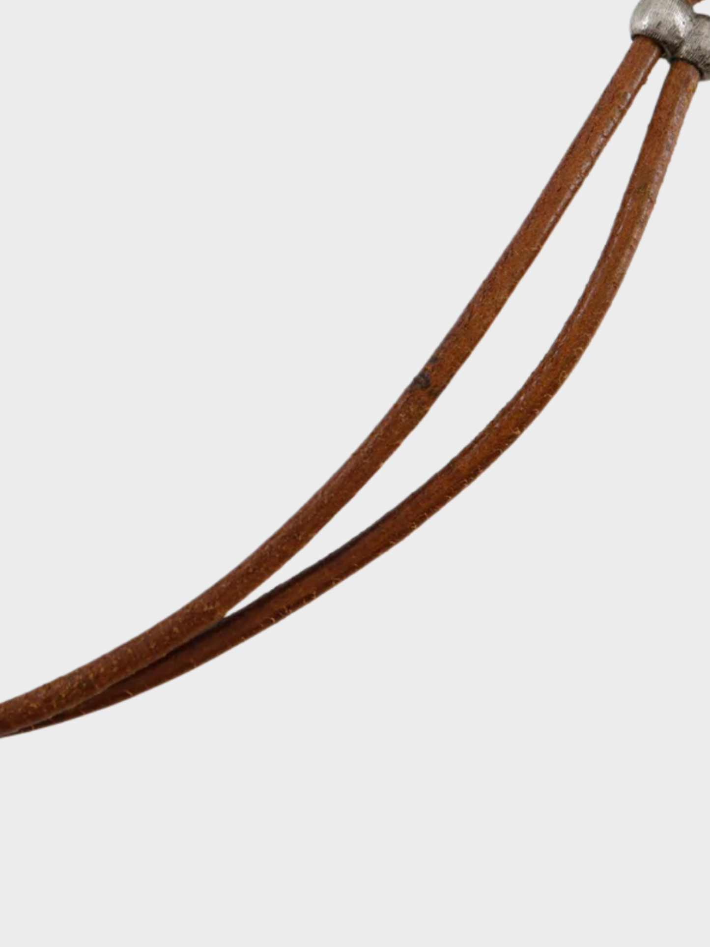 Hermes 2000s Bamboo Halter Necklace