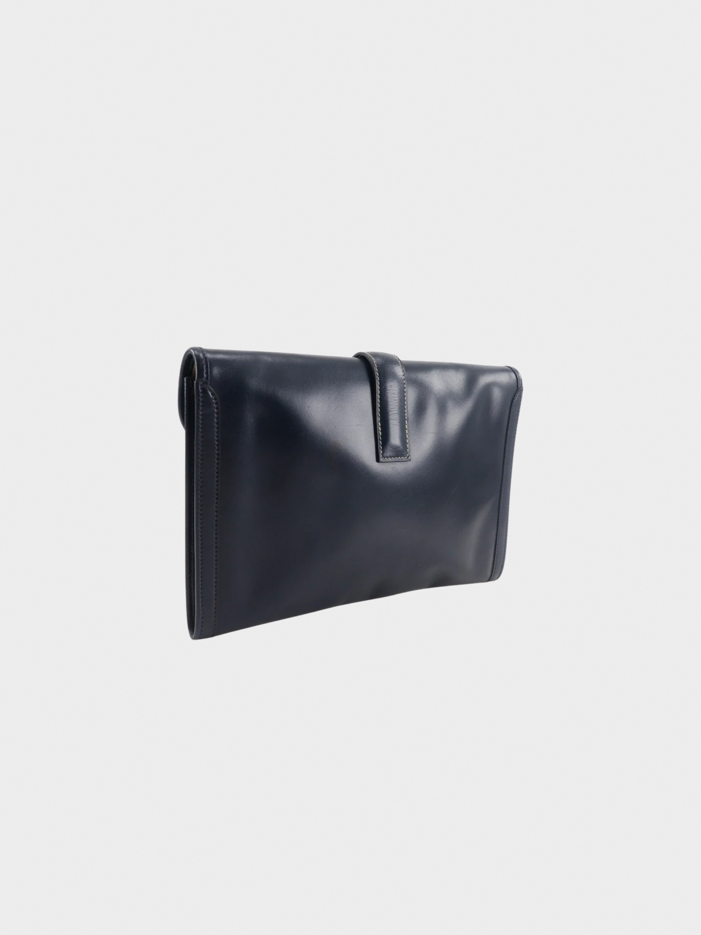 Hermes 1987 Black Giger PM Clutch Bag
