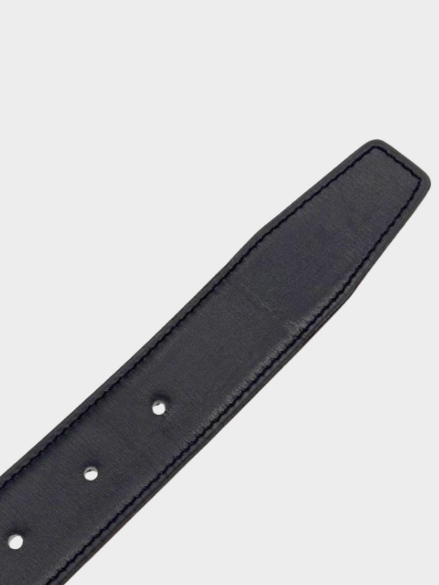 Hermes 2020s Black H-belt Constance 72 Reversible Belt
