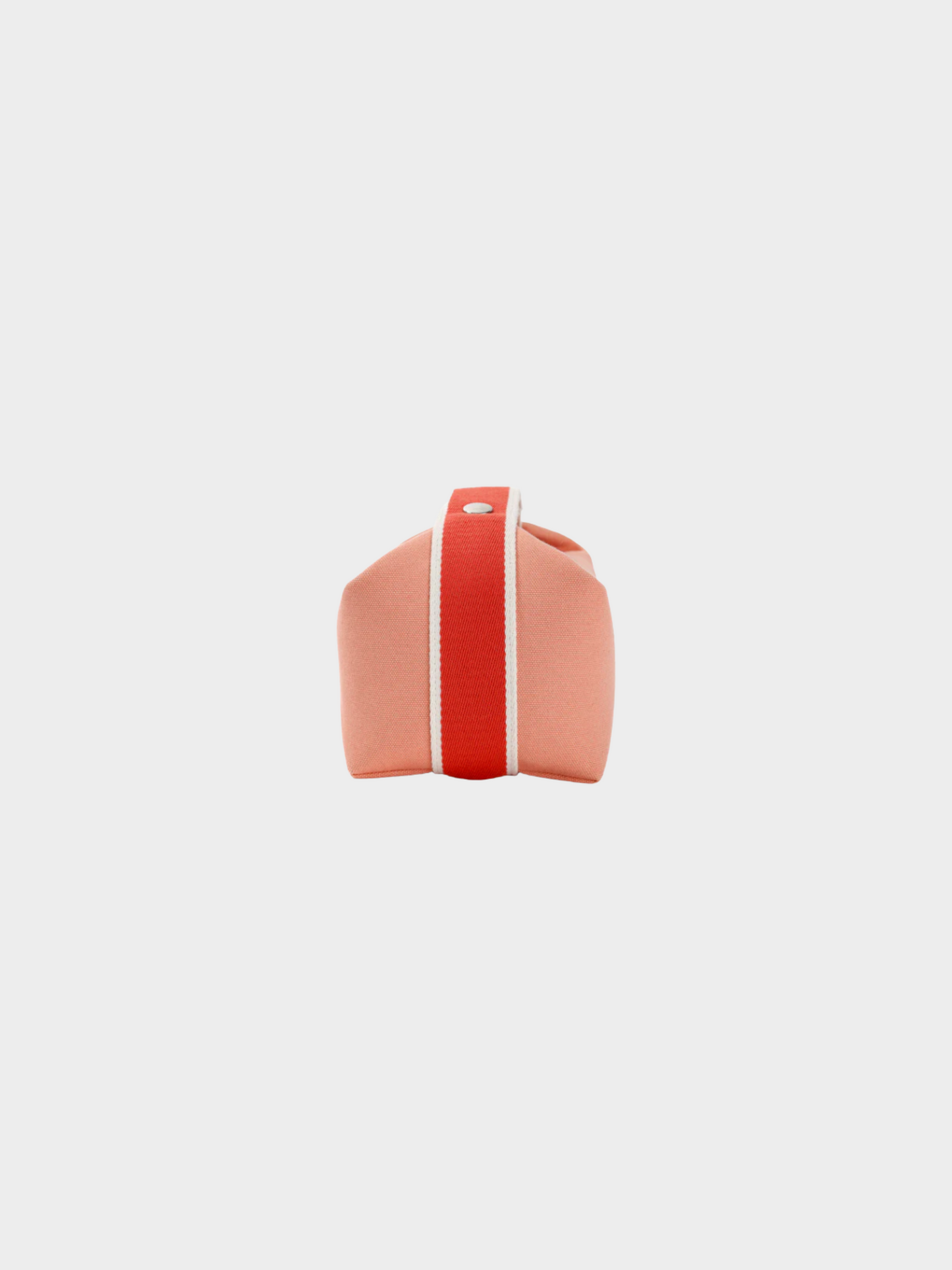 Hermes 2020s Coral Bride-a-Brac Small Model Goyave Canvas Case