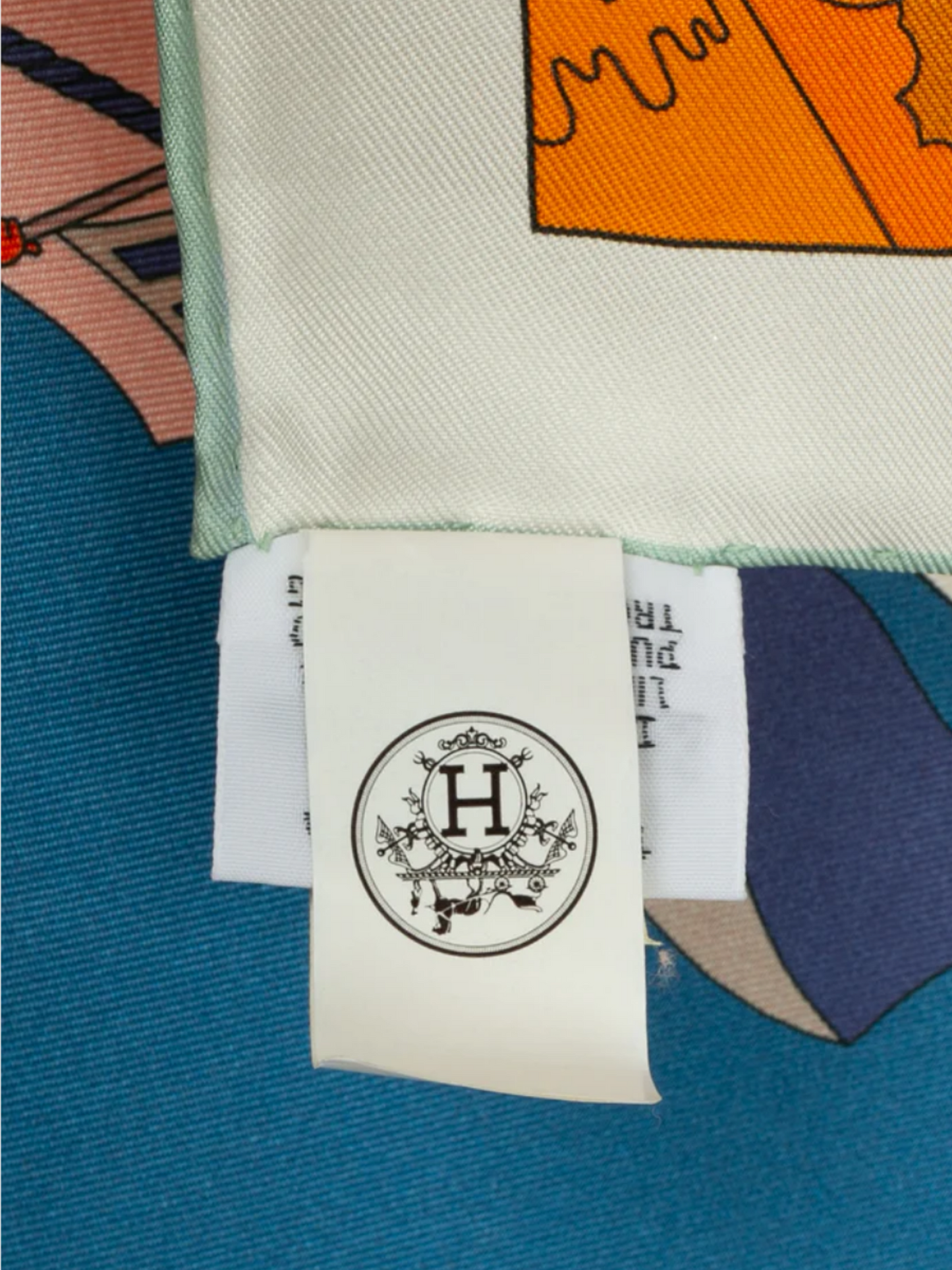 Hermes 2020s "Hermes Factory" Printed Scarf