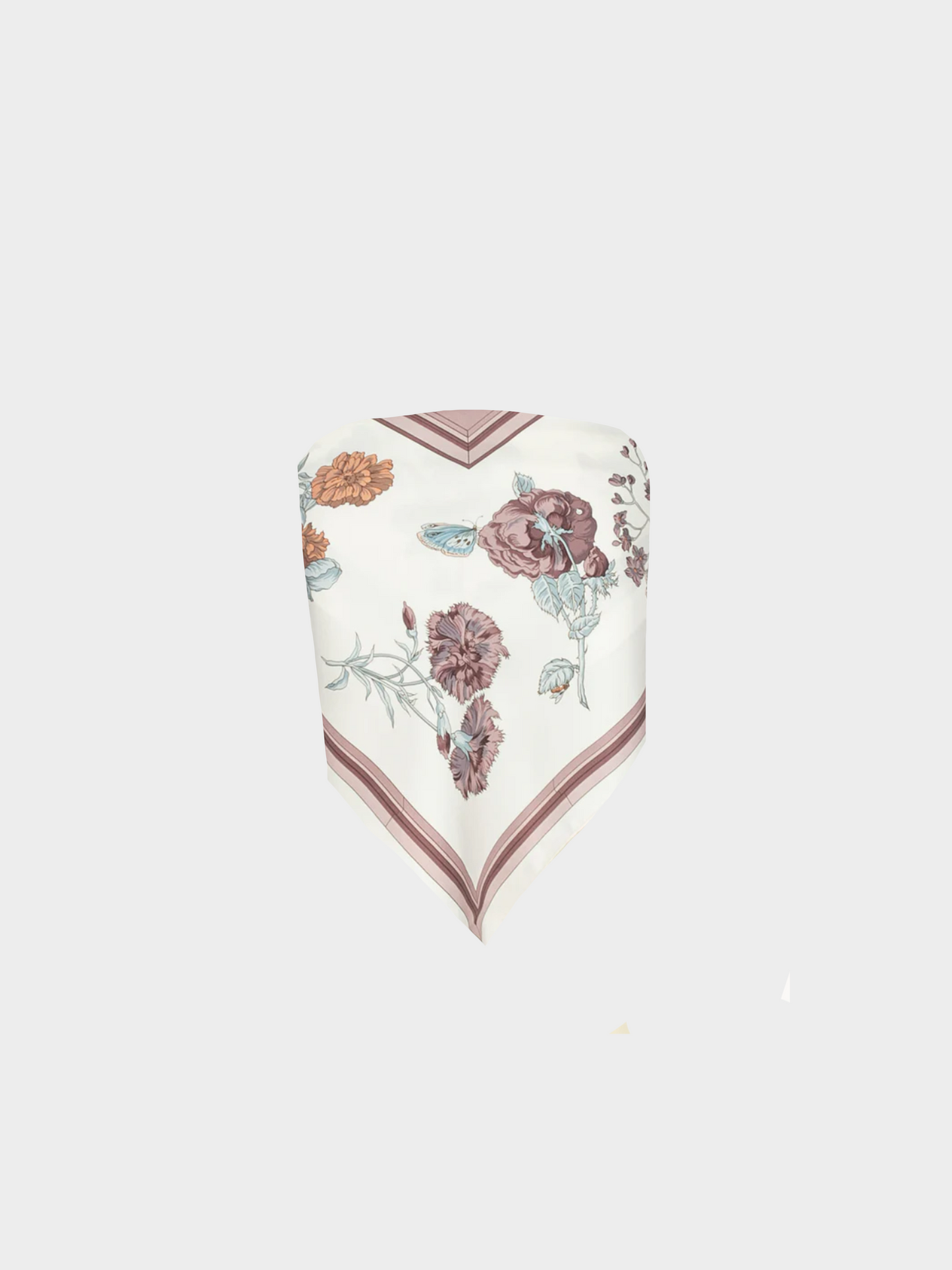 Hermes 2006 Multicoloured "Quai aux fleurs" Scarf