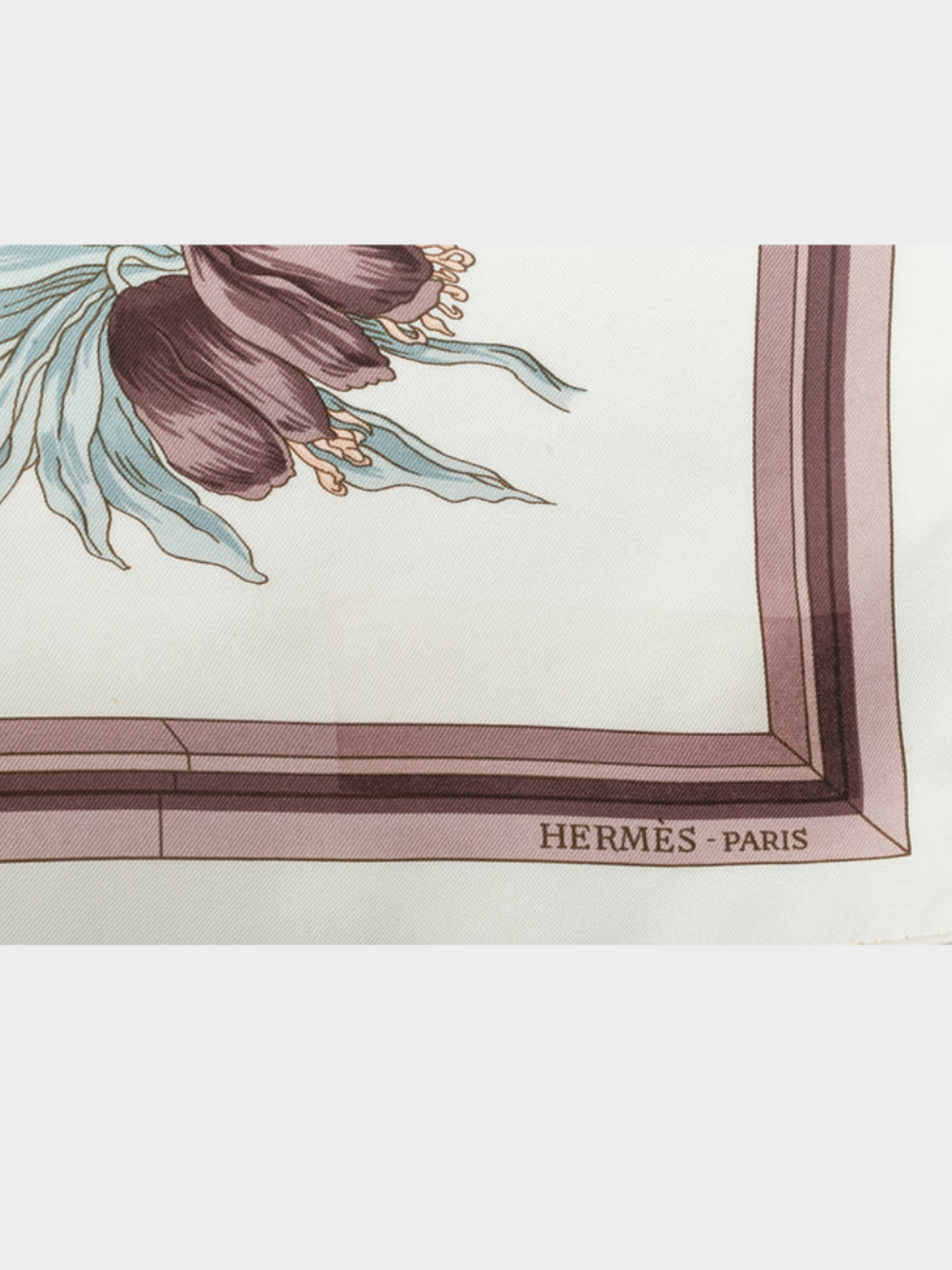 Hermes 2006 Multicoloured "Quai aux fleurs" Scarf