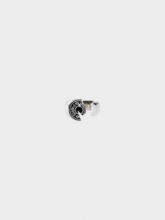 Hermes 2010s Silver Carousel Ring