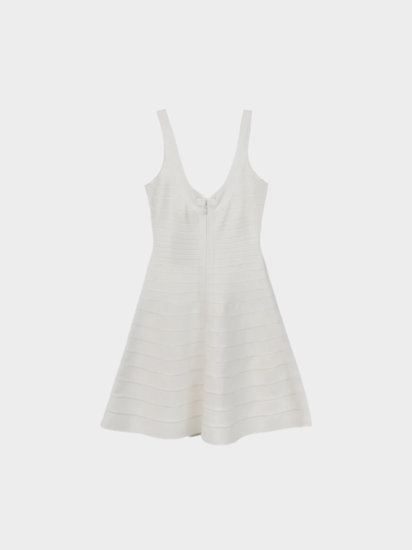 Hervé Léger 2010s White Eva Bandage Dress