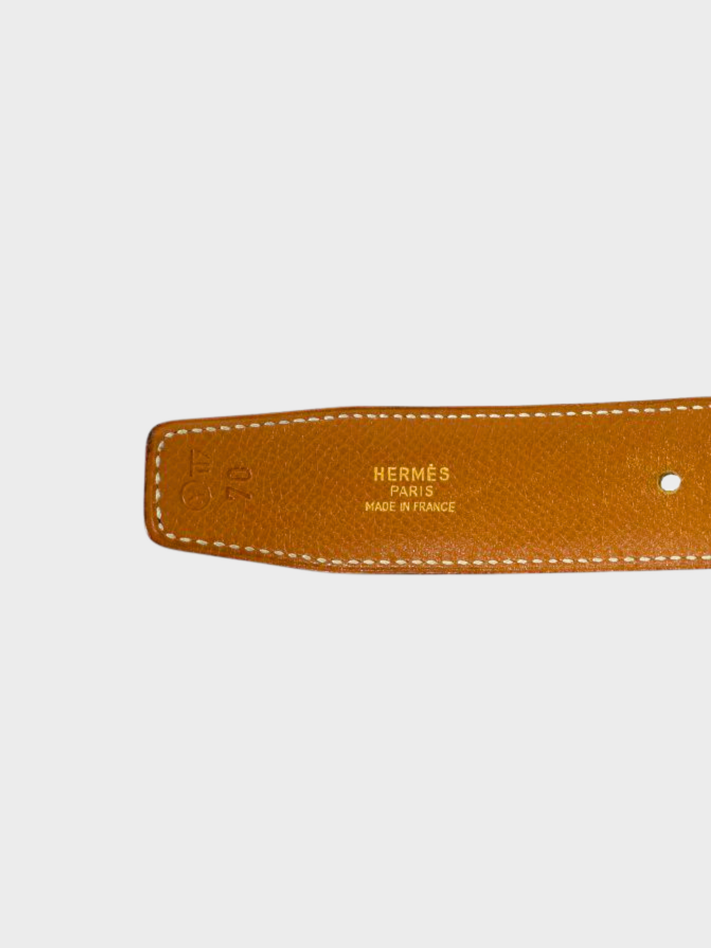 Hermès 1995 Black Constance Belt