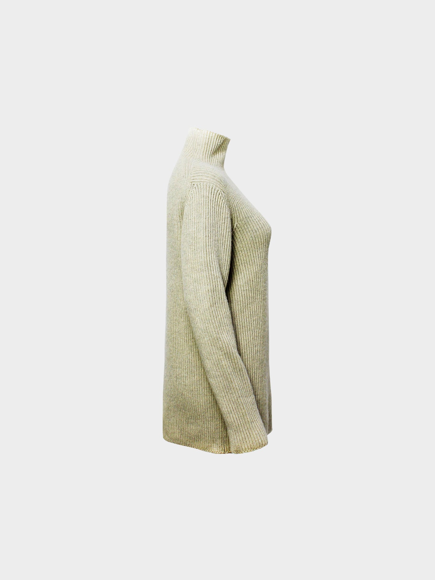 Hermès by Martin Margiela FW 2000 Turtleneck Rib Knit Sweater