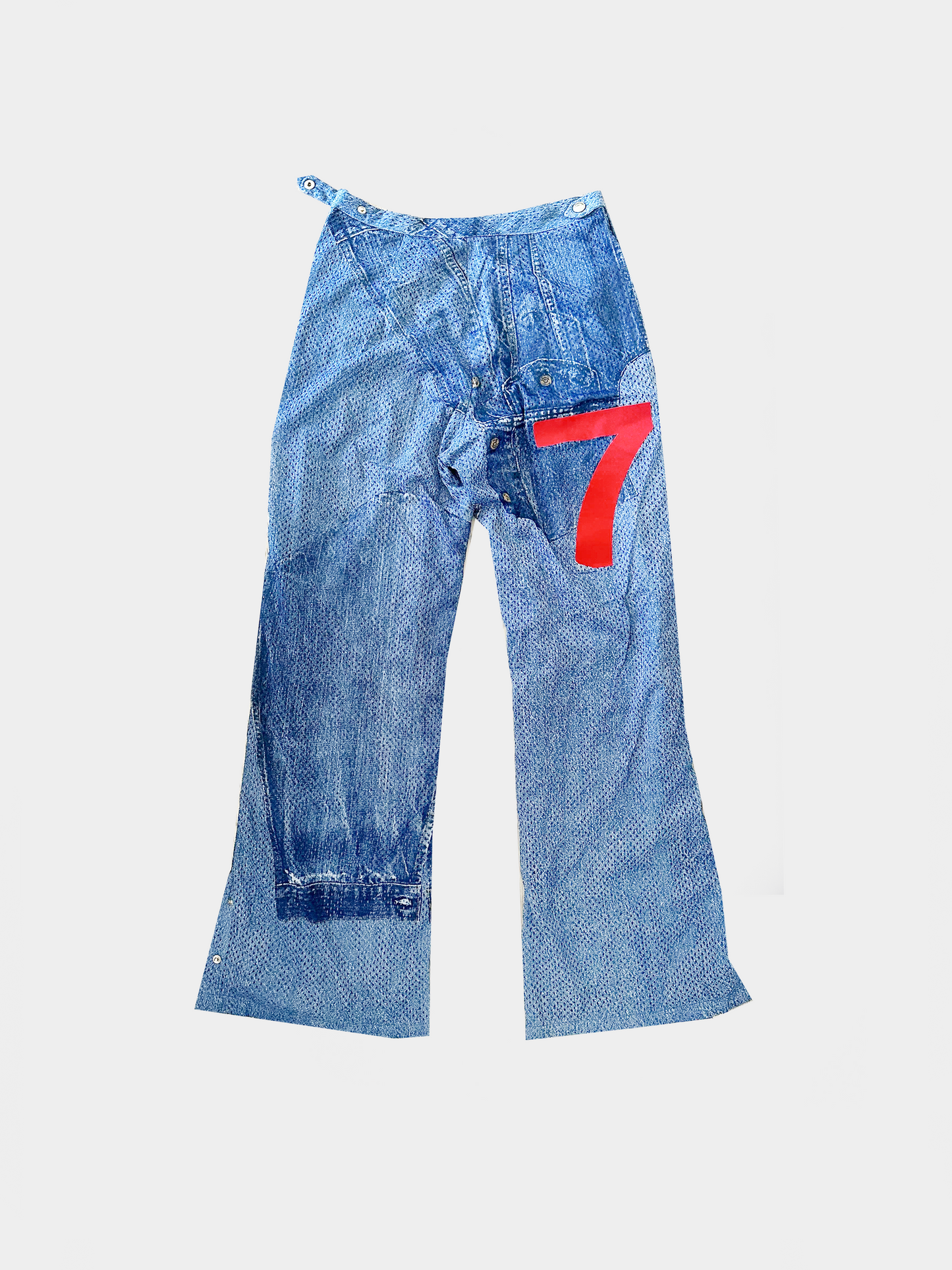 Christian Dior 2000s J'adore Blue Rare Mesh Pants