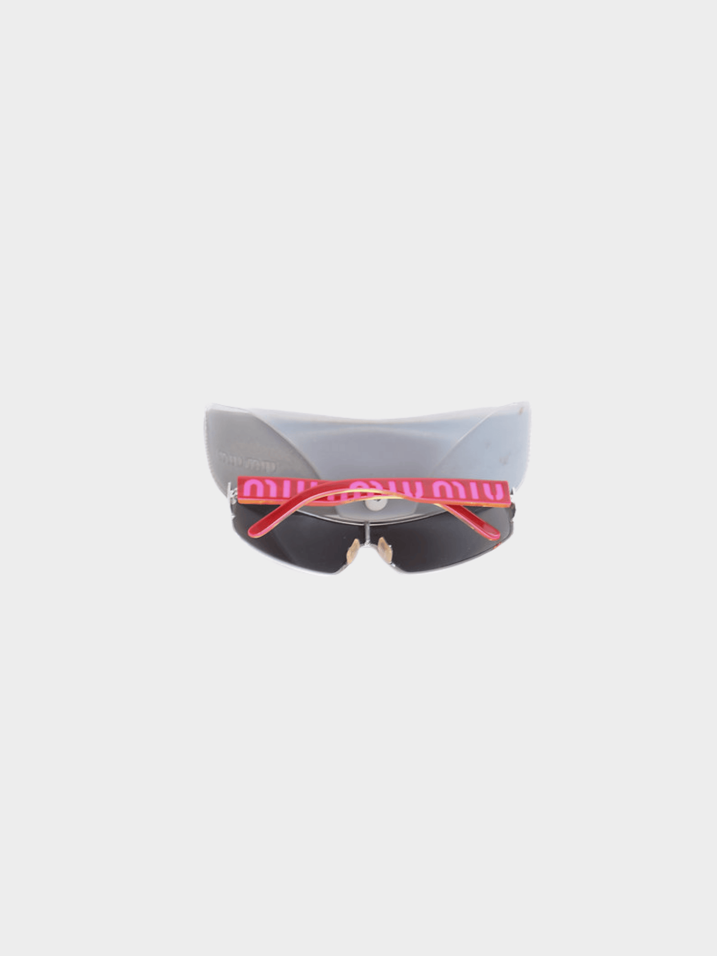 Miu Miu 2000s Pink Sportstyle Sunglasses