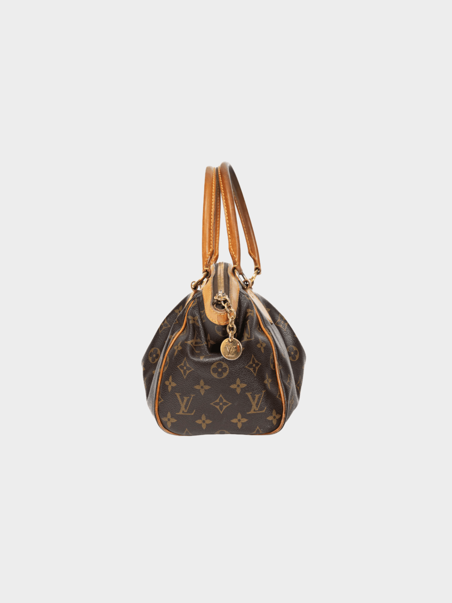 Louis Vuitton 2008 Tivoli PM Monogram Canvas and Leather-Trim Handbag