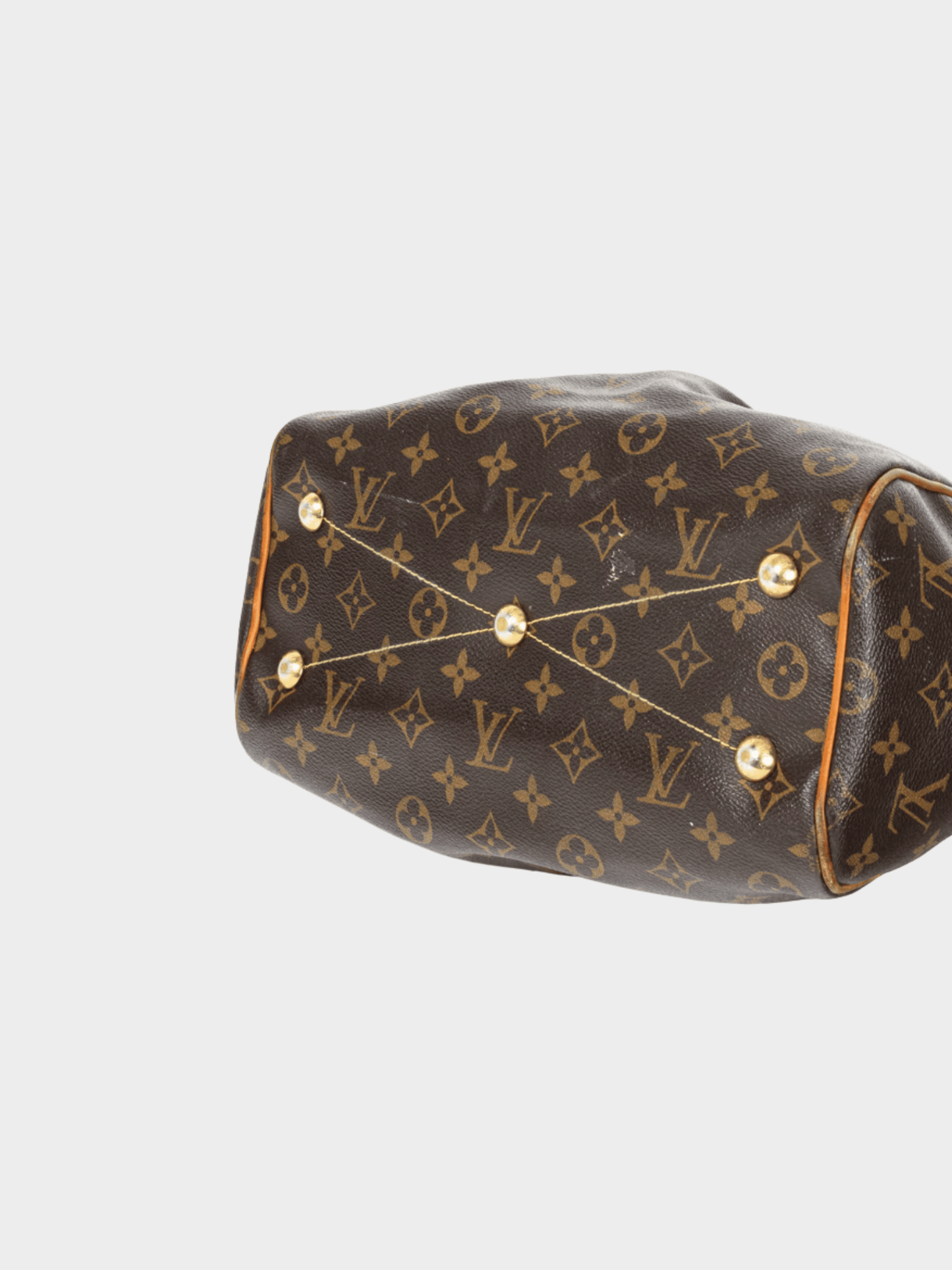 Louis Vuitton 2008 Tivoli PM Monogram Canvas and Leather-Trim Handbag