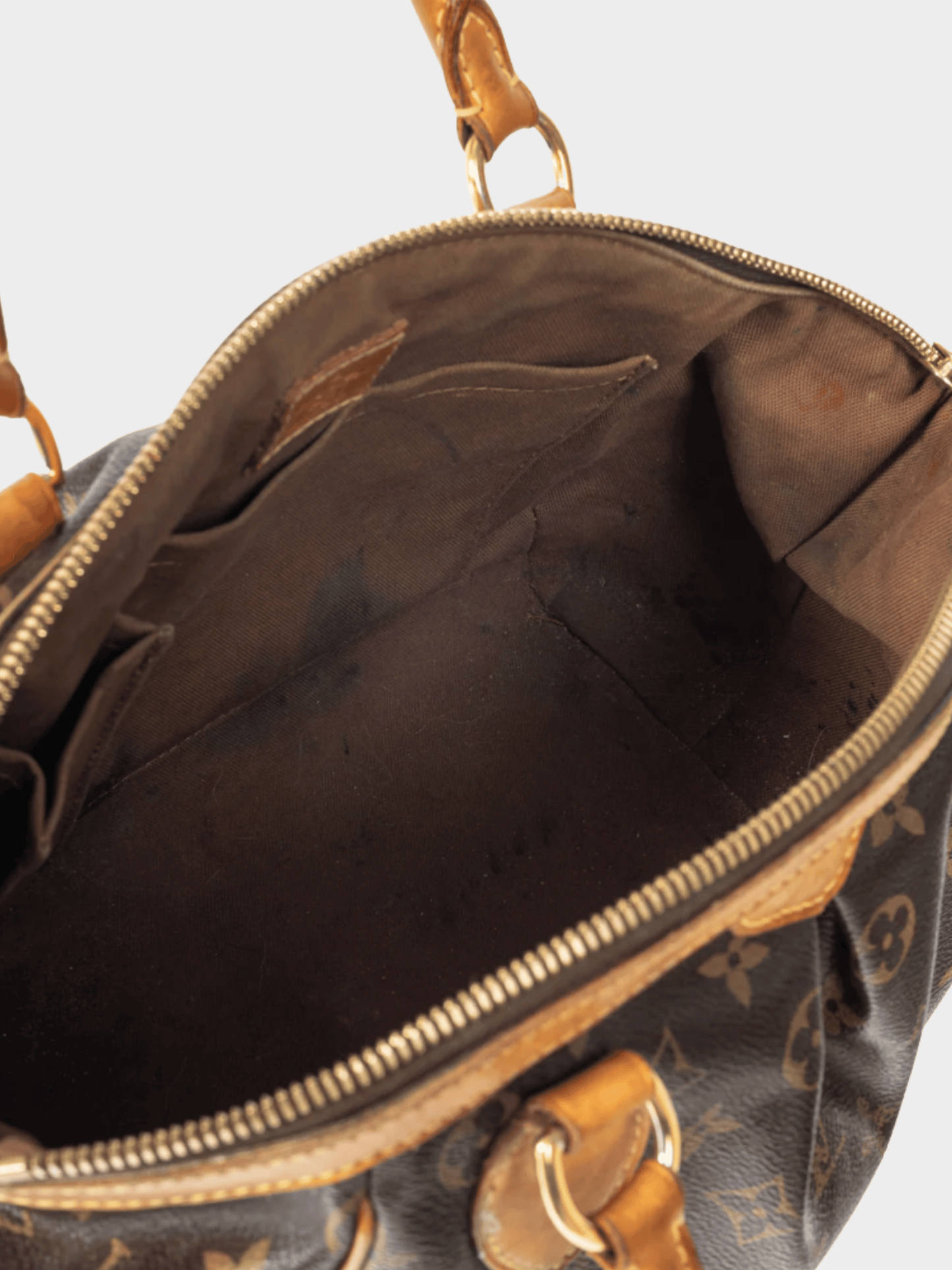 Louis Vuitton 2008 Tivoli PM Monogram Canvas and Leather-Trim Handbag