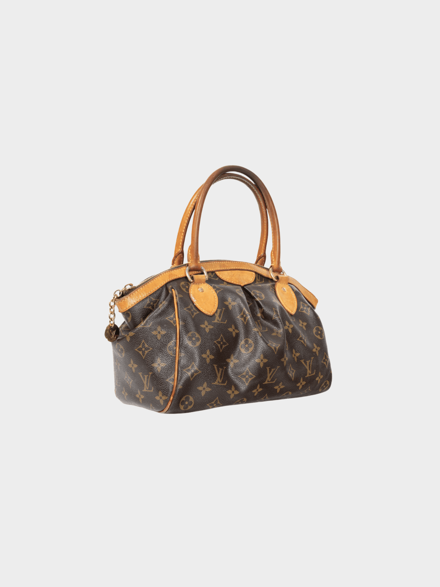 Louis Vuitton 2008 Tivoli PM Monogram Canvas and Leather-Trim Handbag