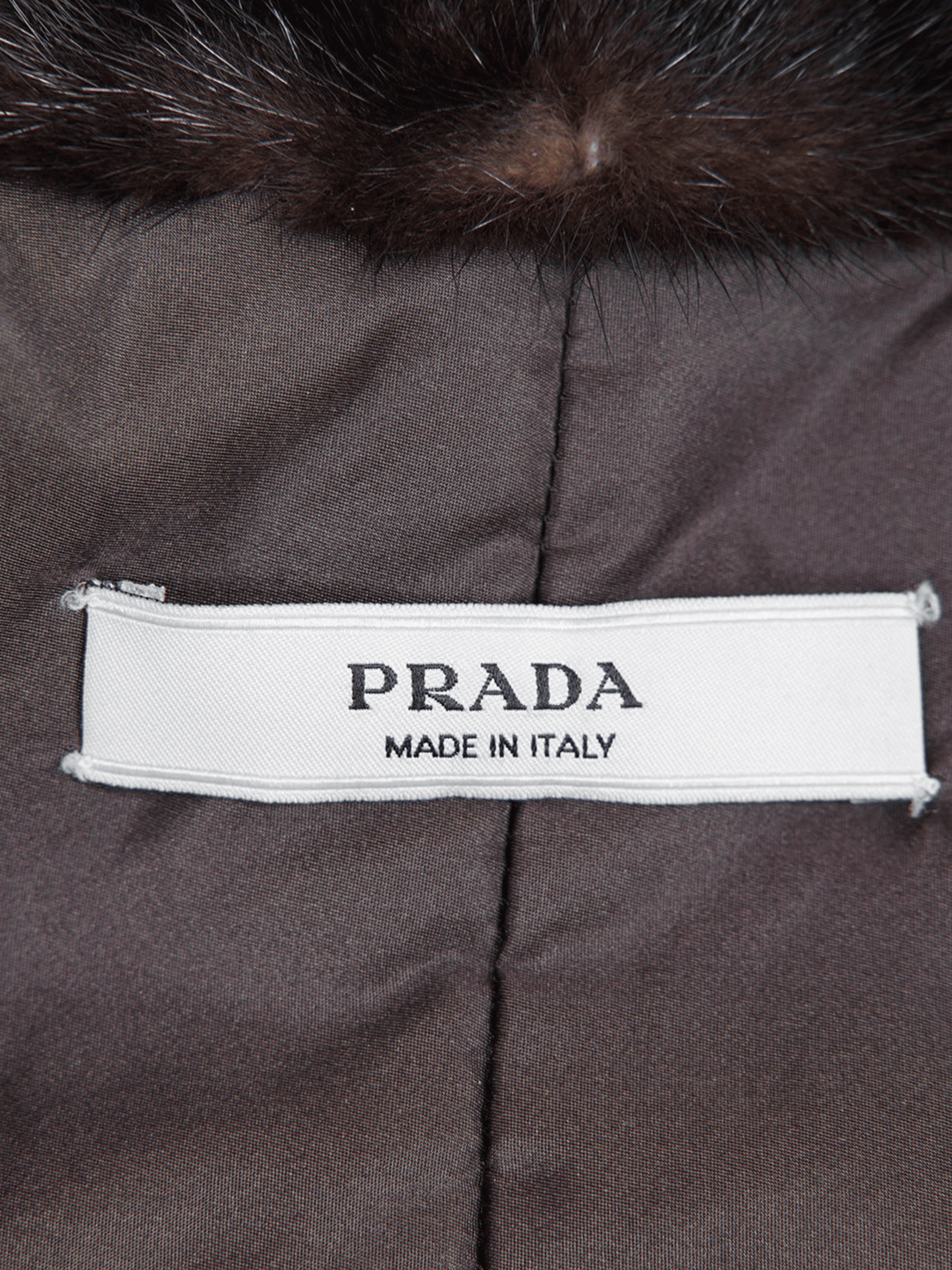 Prada FW 2006 Brown Mink Fur Jacket