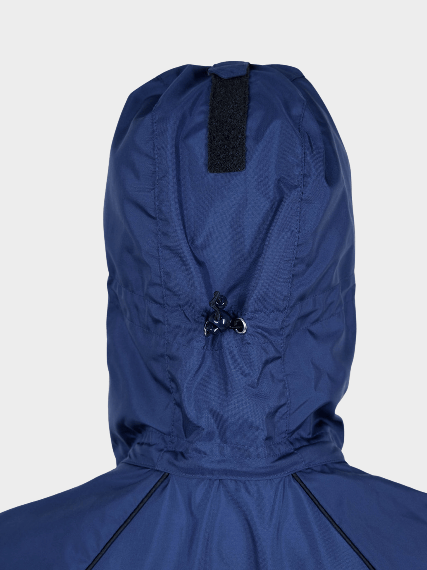 Miu Miu SS 1999 Navy Hooded Nylon Jacket
