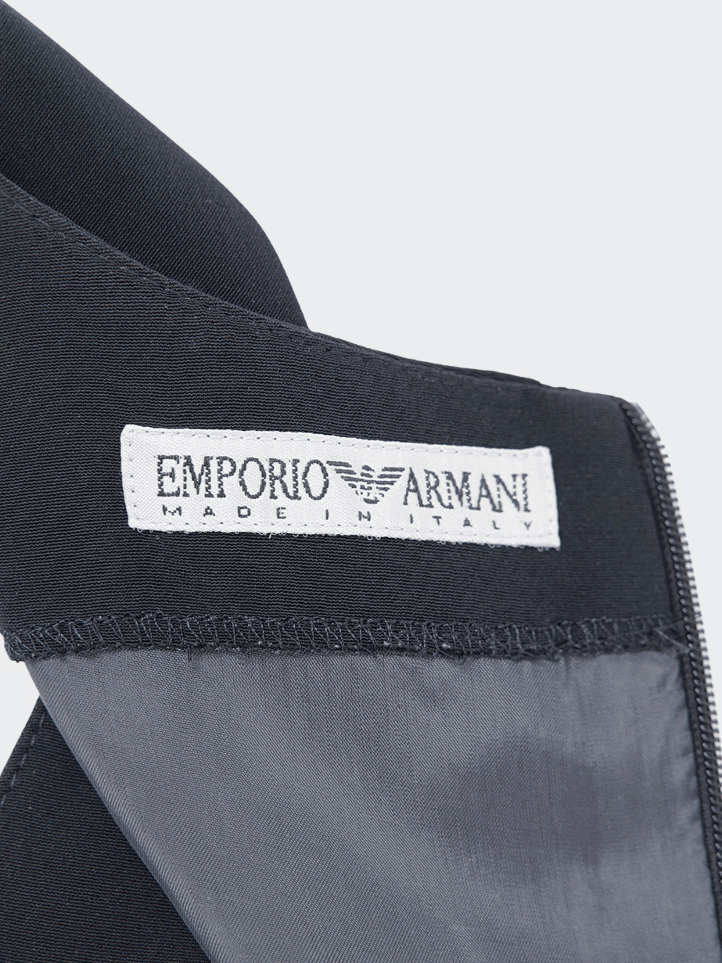 Emporio Armani 1998 Runway Colorblock Dress