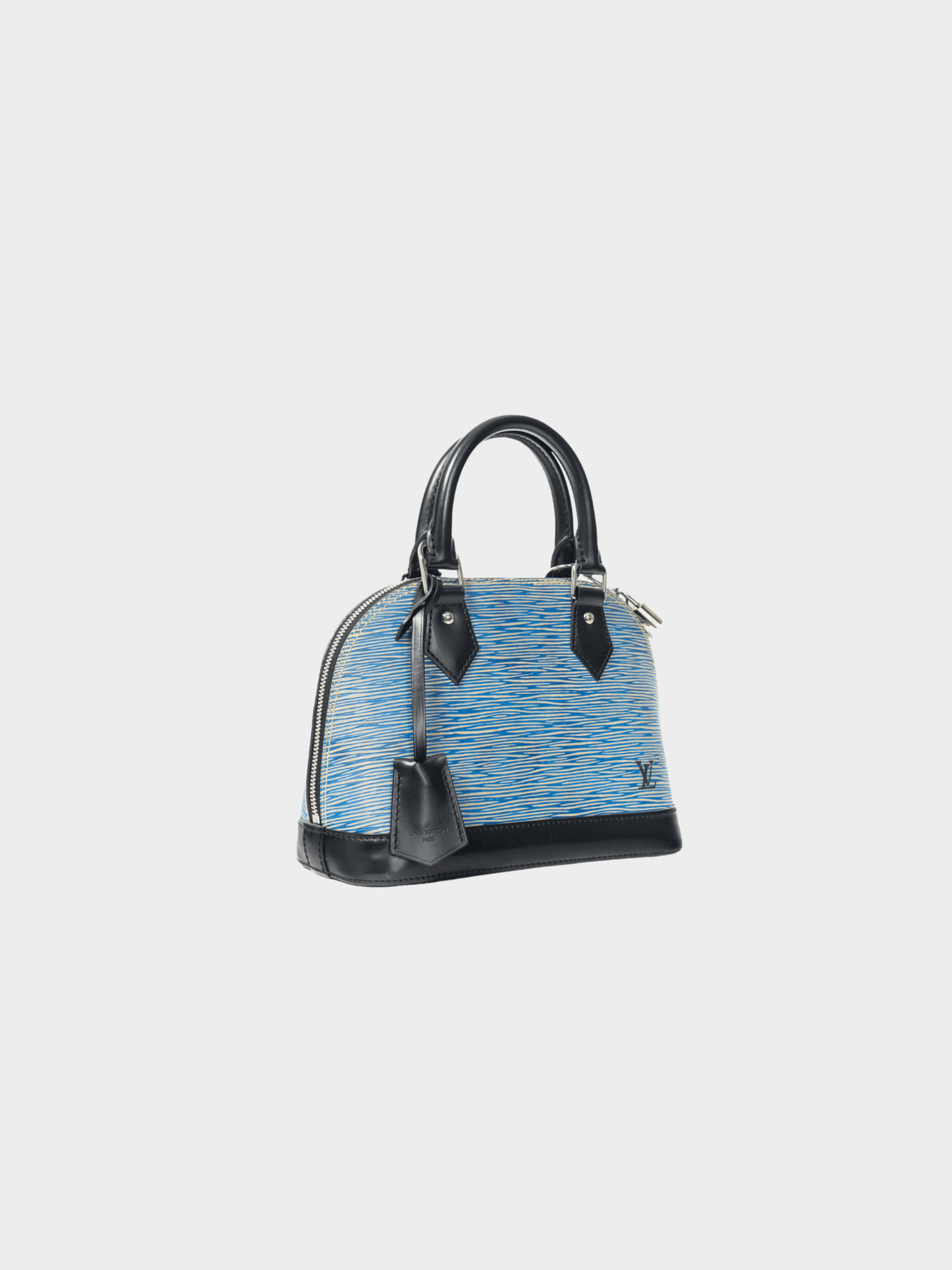 Louis Vuitton 2016 Alma BB Denim Epi Leather Tote