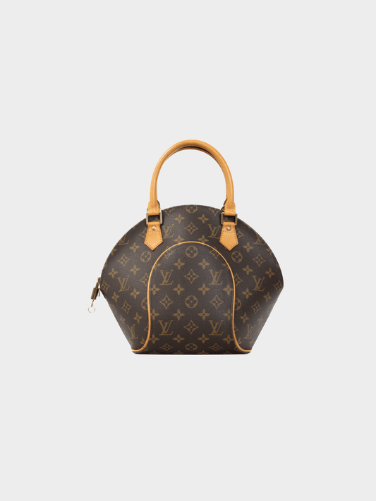 Louis Vuitton 2010s Ellipse PM Monogram Canvas Structured Handbag