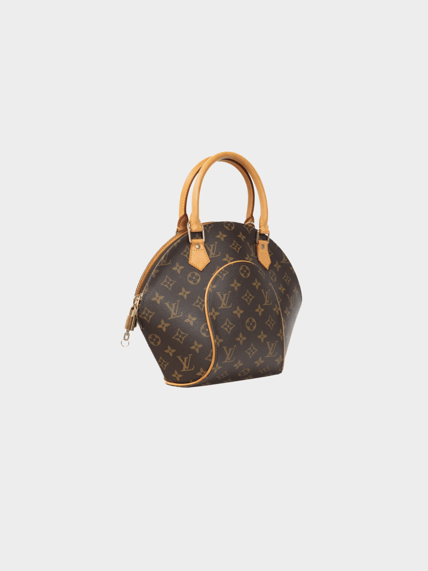 Louis Vuitton 2010s Ellipse PM Monogram Canvas Structured Handbag