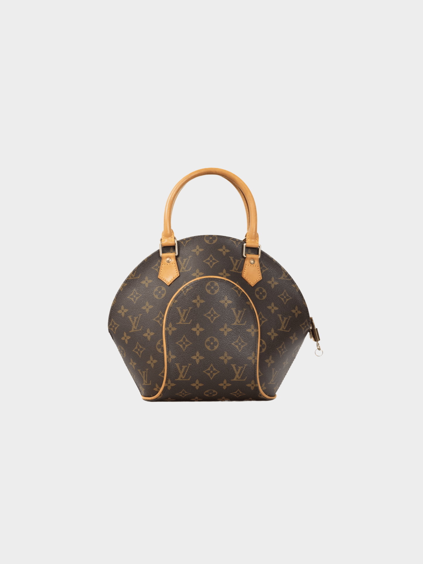 Louis Vuitton 2010s Ellipse PM Monogram Canvas Structured Handbag