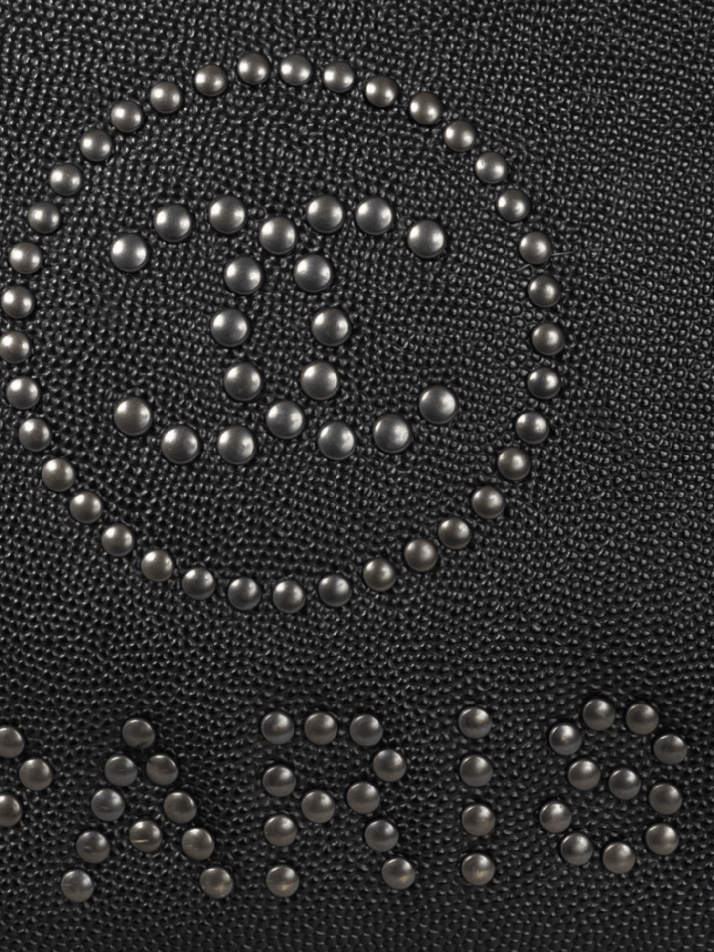 Chanel 2000s Small Deauville Black Caviar Studded Tote