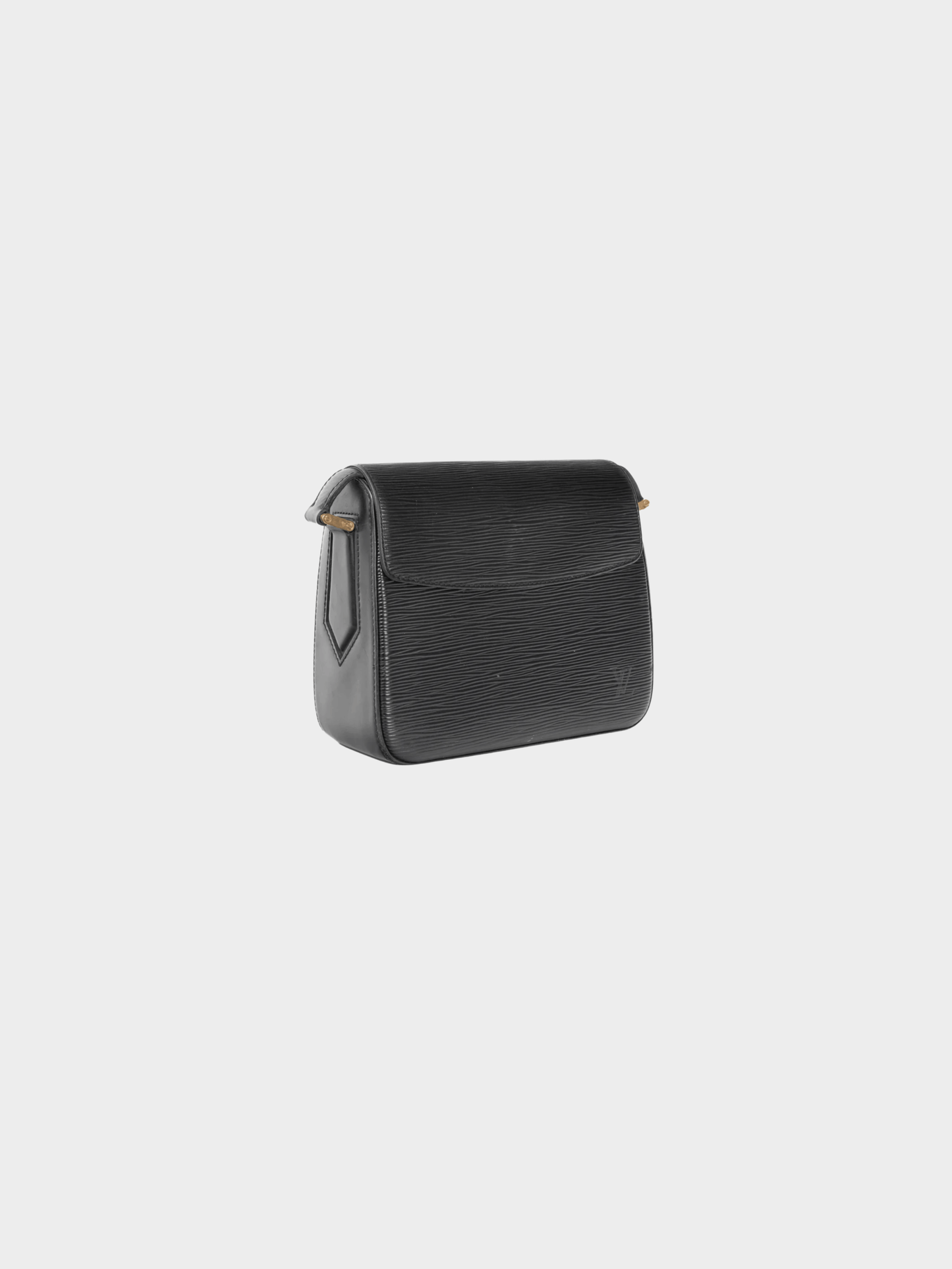 Louis Vuitton 2000s Buci Black Epi Leather Shoulder Bag