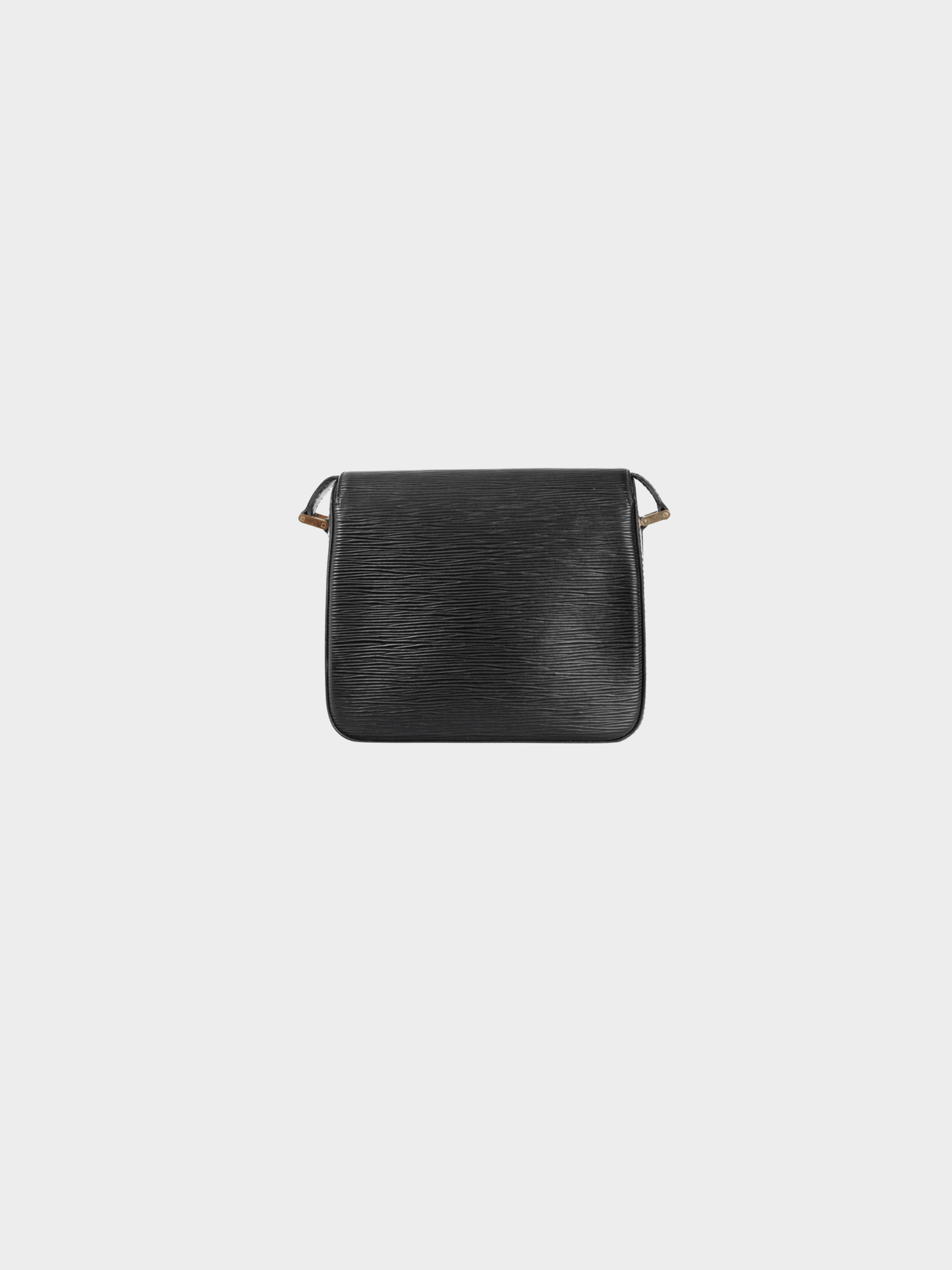 Louis Vuitton 2000s Buci Black Epi Leather Shoulder Bag