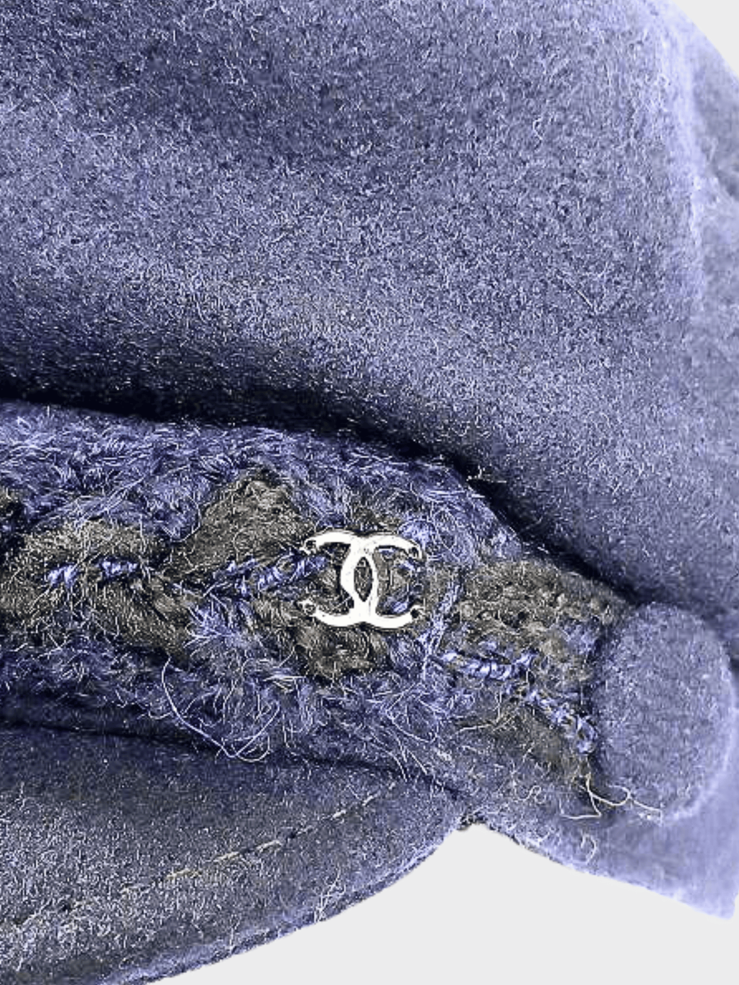 Chanel 2000s Wool Sailor Beret Hat