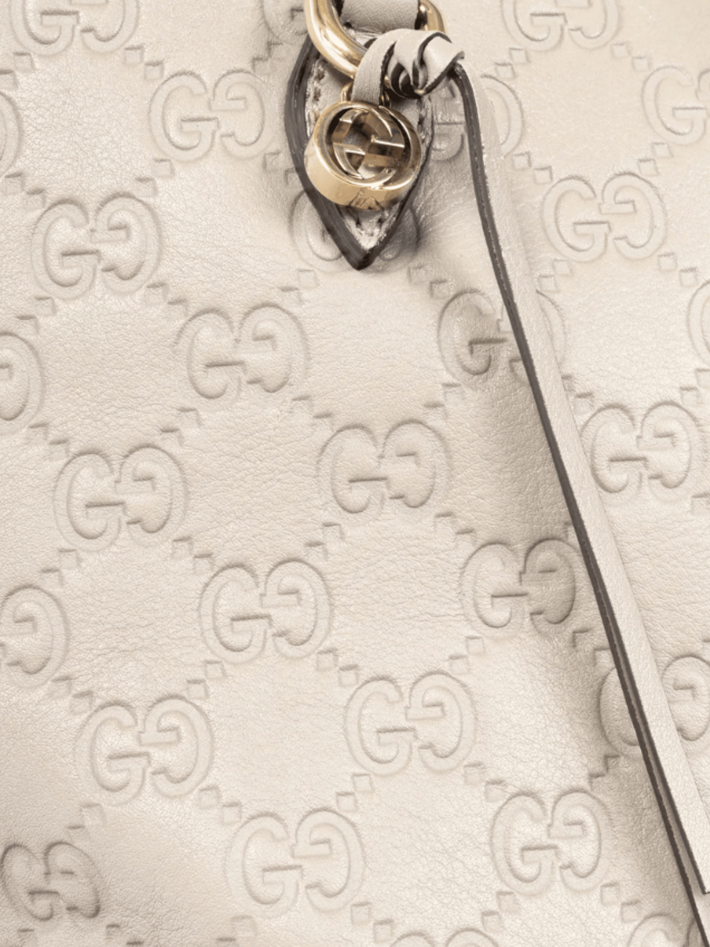 Gucci 2000s Bree Storm Grey Guccissima & Microguccissima Dome Tote