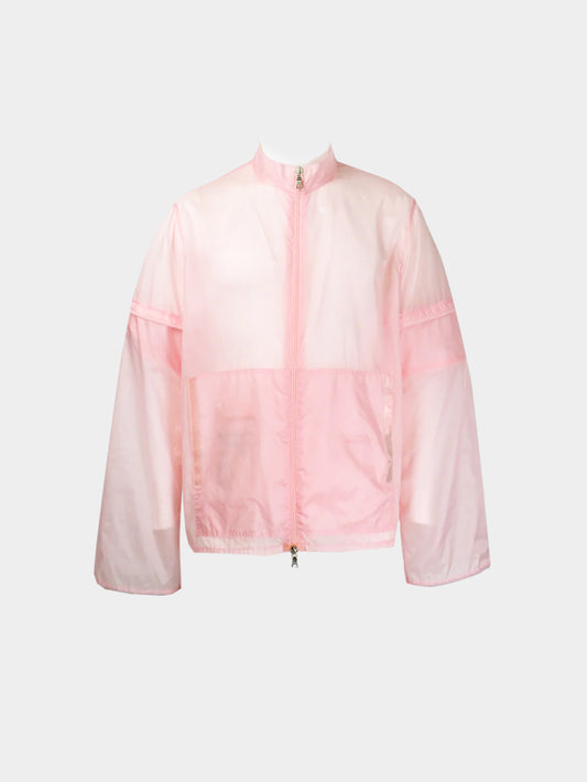 Prada 2000s Sports Sheer Pink Jacket