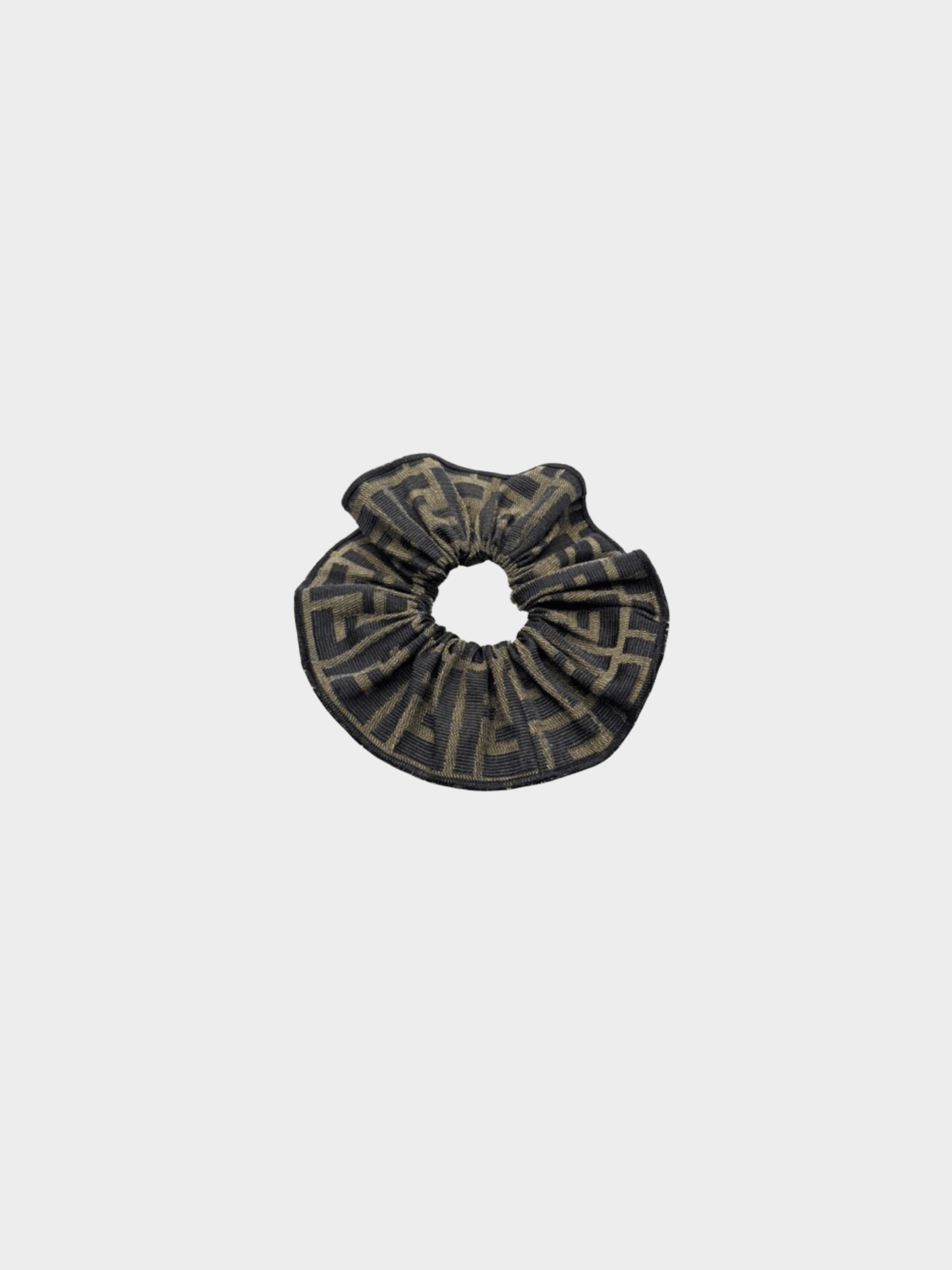Fendi 2000s Rare Zucca Scrunchie