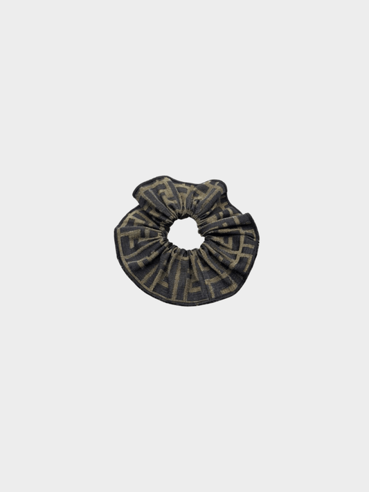 Fendi 2000s Rare Zucca Scrunchie