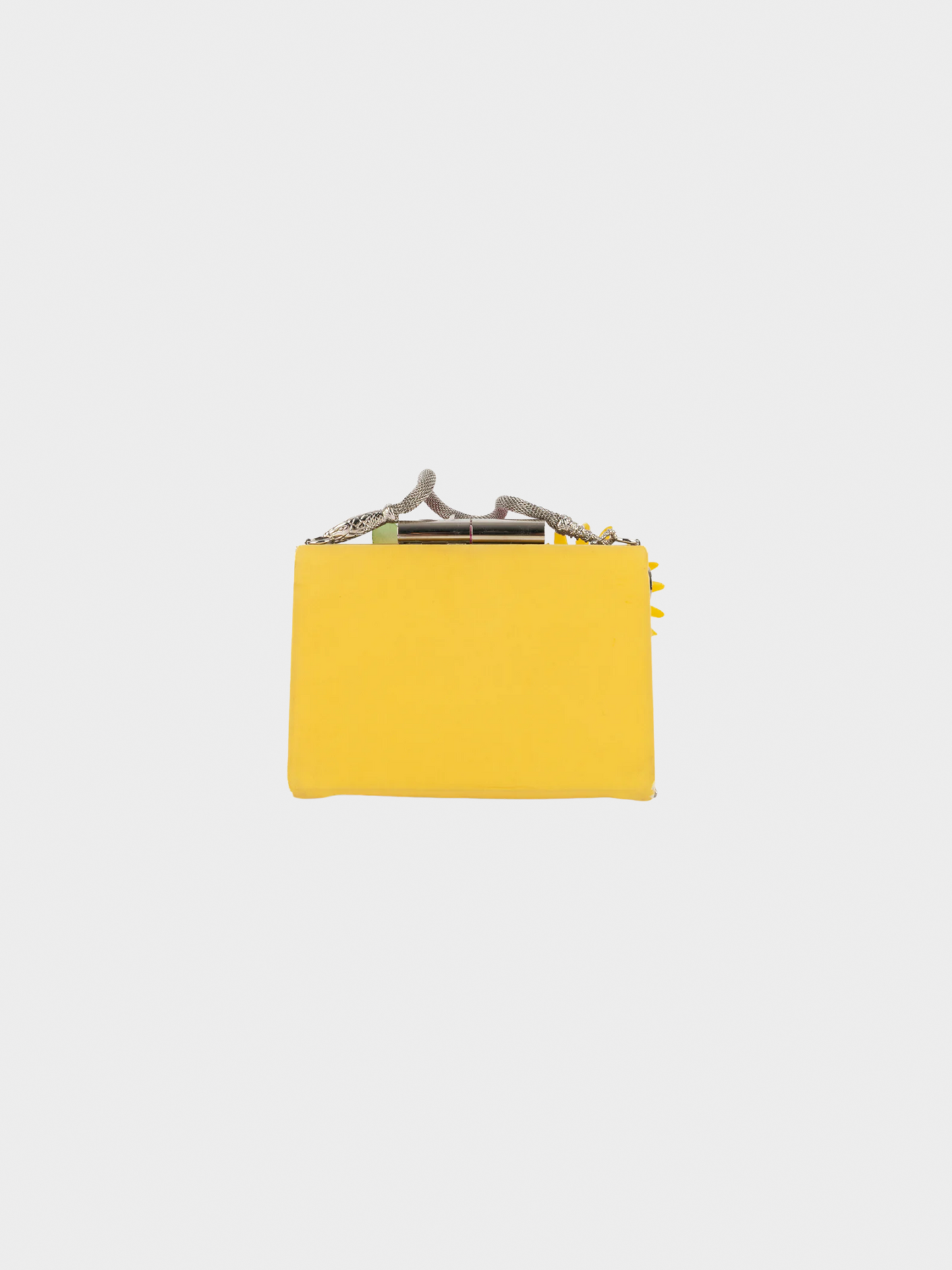 John Galliano SS 2005 Yellow Floral Bag