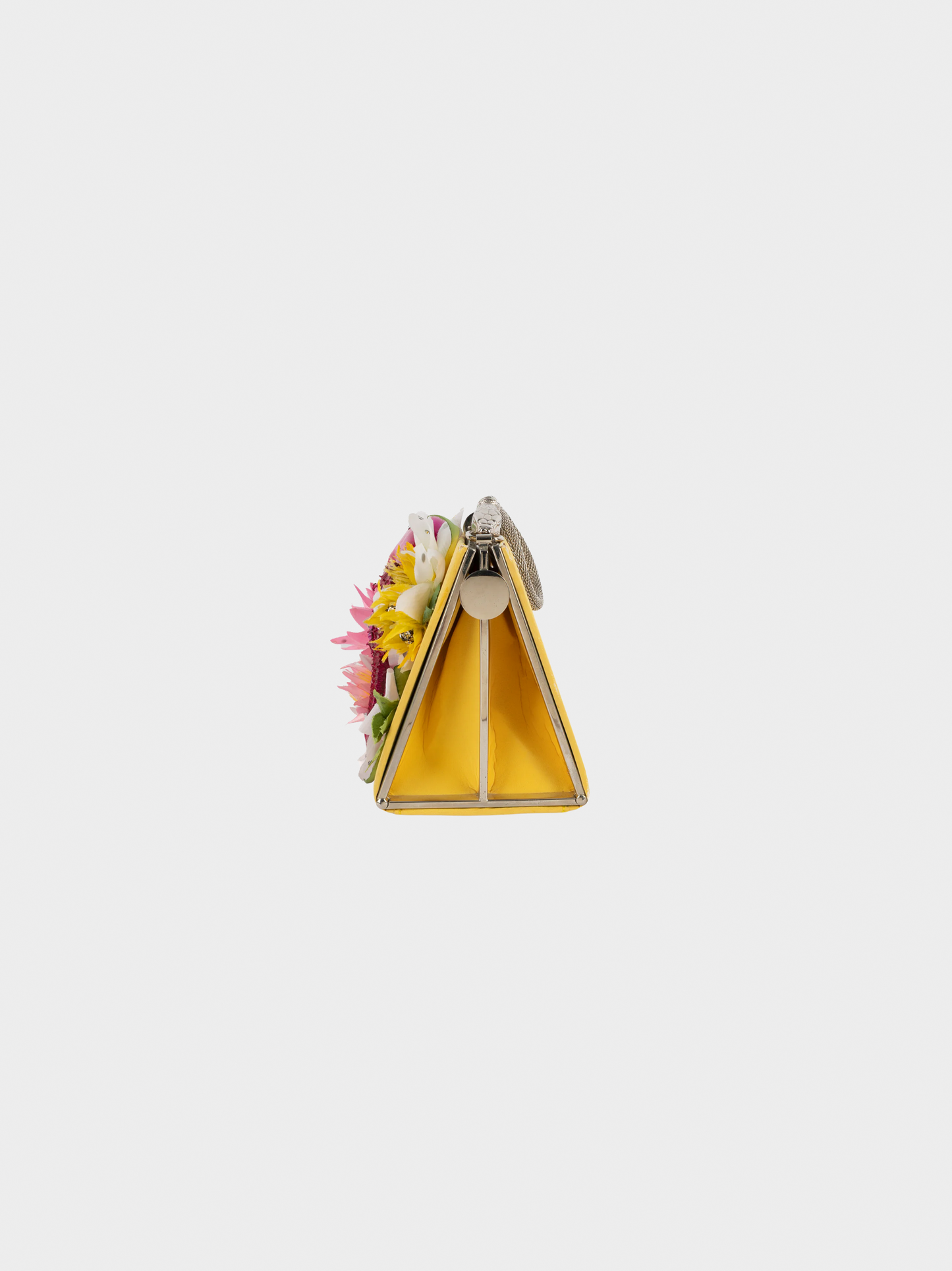 John Galliano SS 2005 Yellow Floral Bag