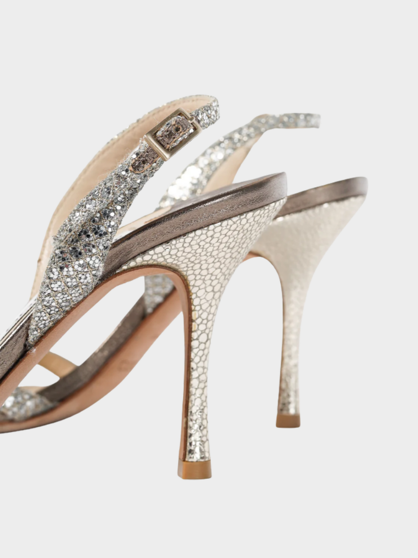 Jimmy Choo 2012 Champagne Gold Glitter India Sandals