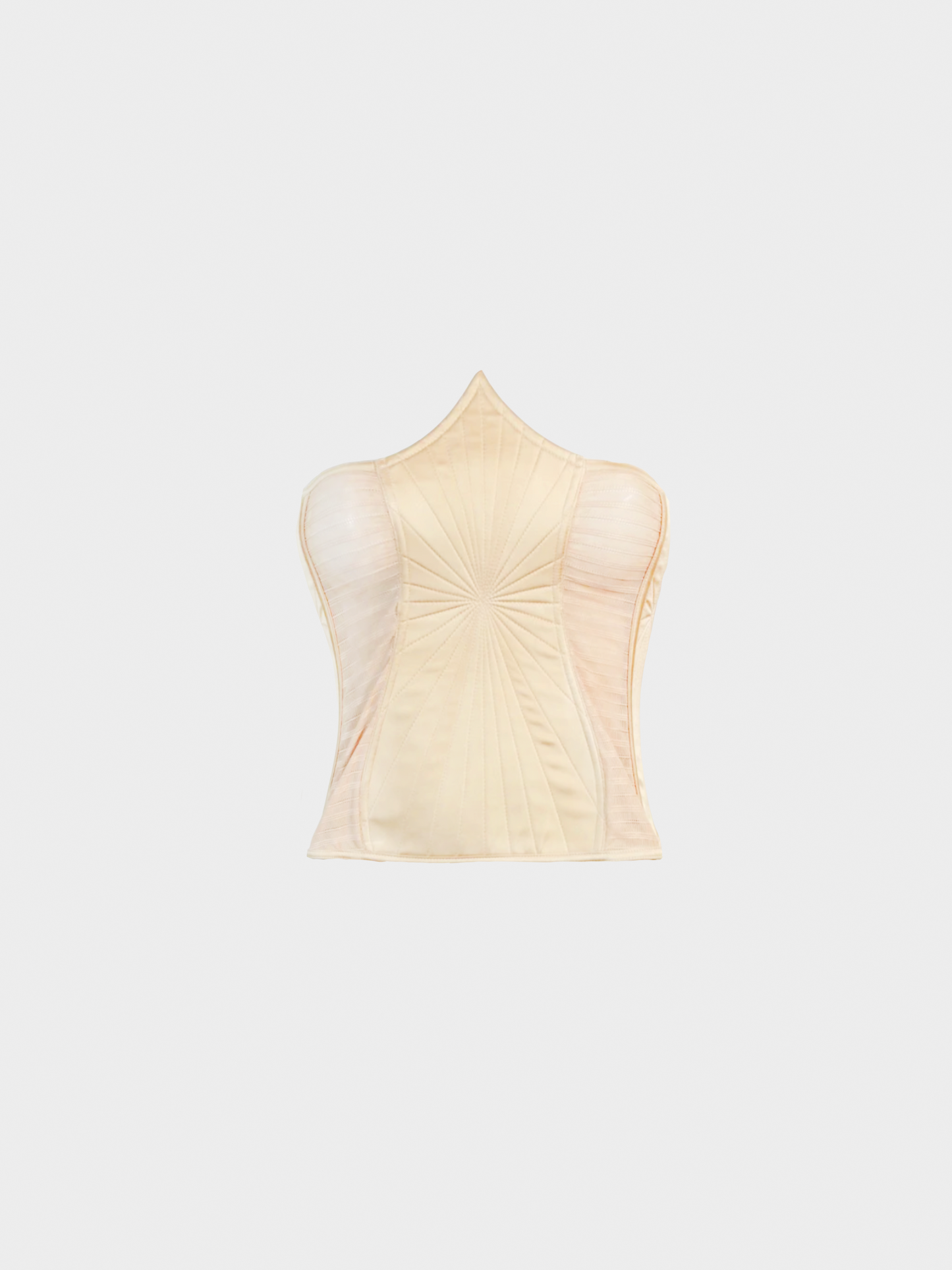 Jean Paul Gaultier x La Perla 2010 Nude Sculptural Corset Top