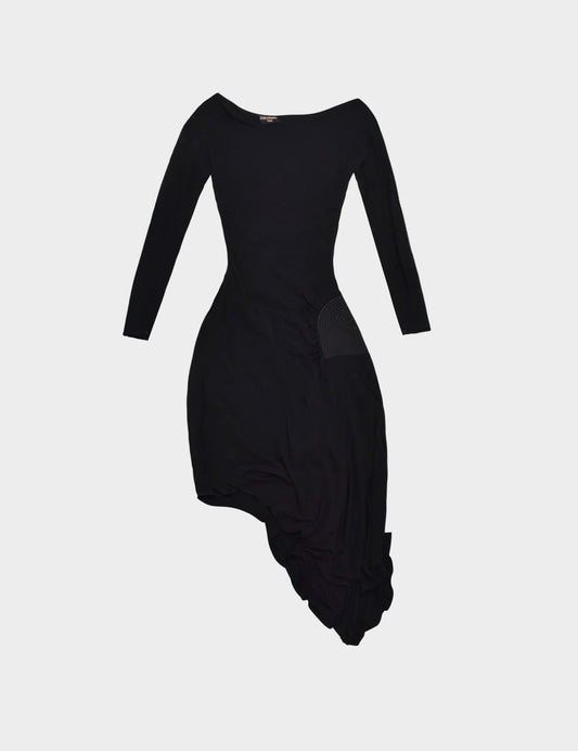 Jean Paul Gaultier Femme 1990s Asymmetrical Dress