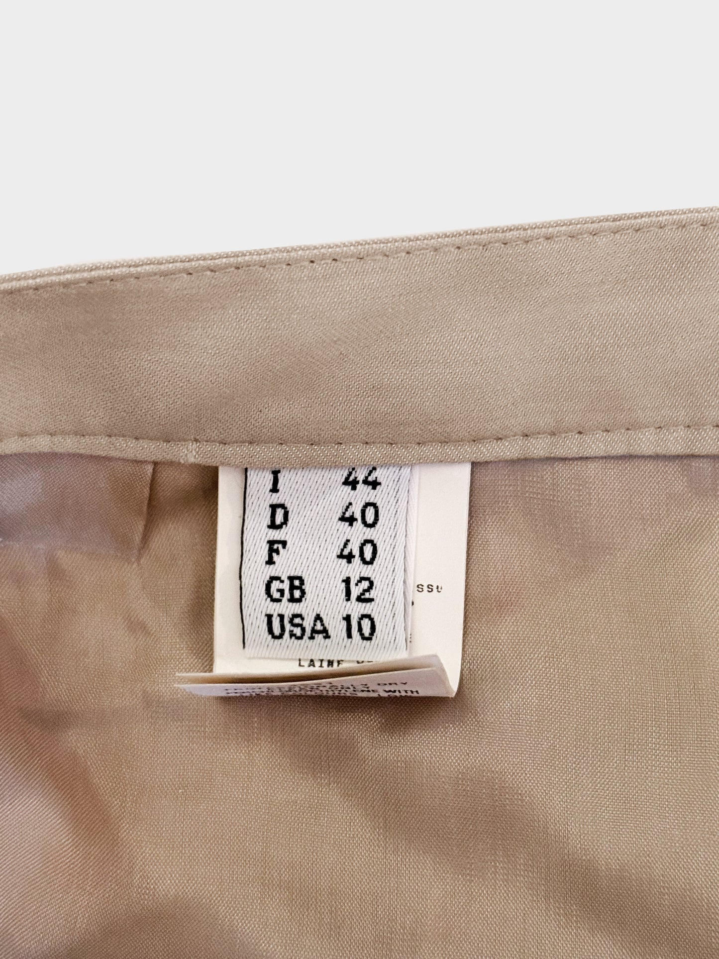 Jean Paul Gaultier 2000s Beige Cotton Short Vest and Pants Set