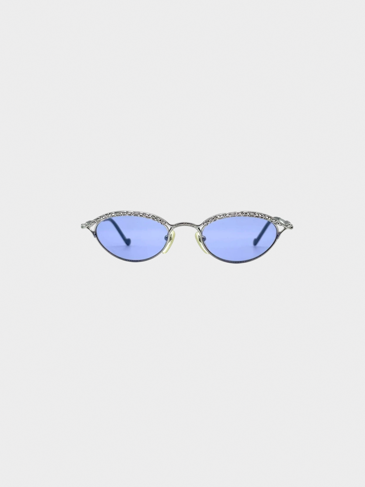 Jean Paul Gaultier 2000s Blue Tinted Sunglasses