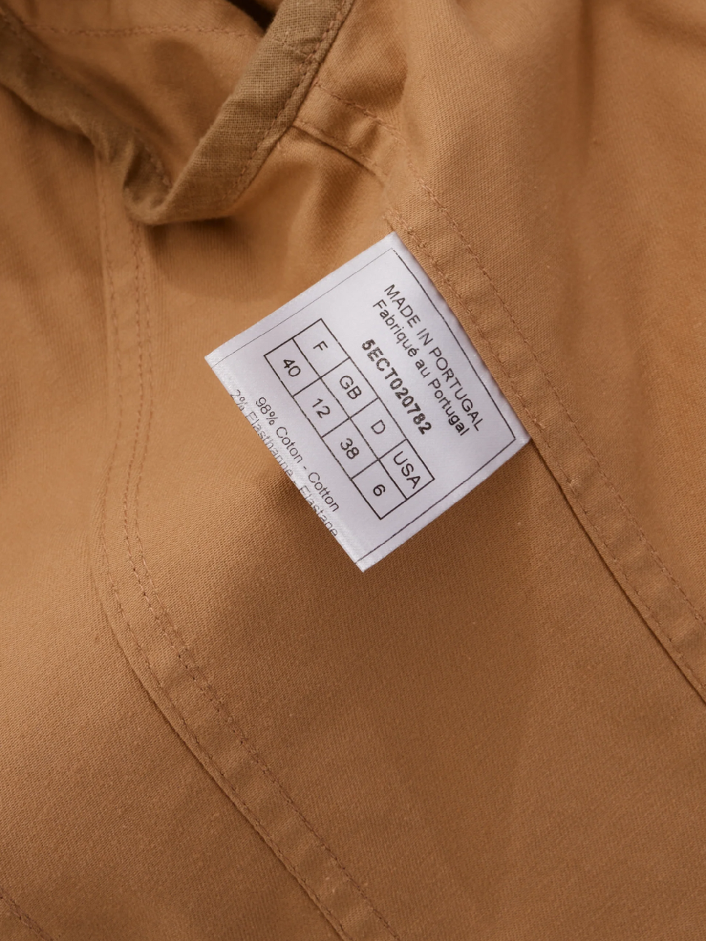 John Galliano SS 2005 Double Breasted Napoleon Beige Jacket
