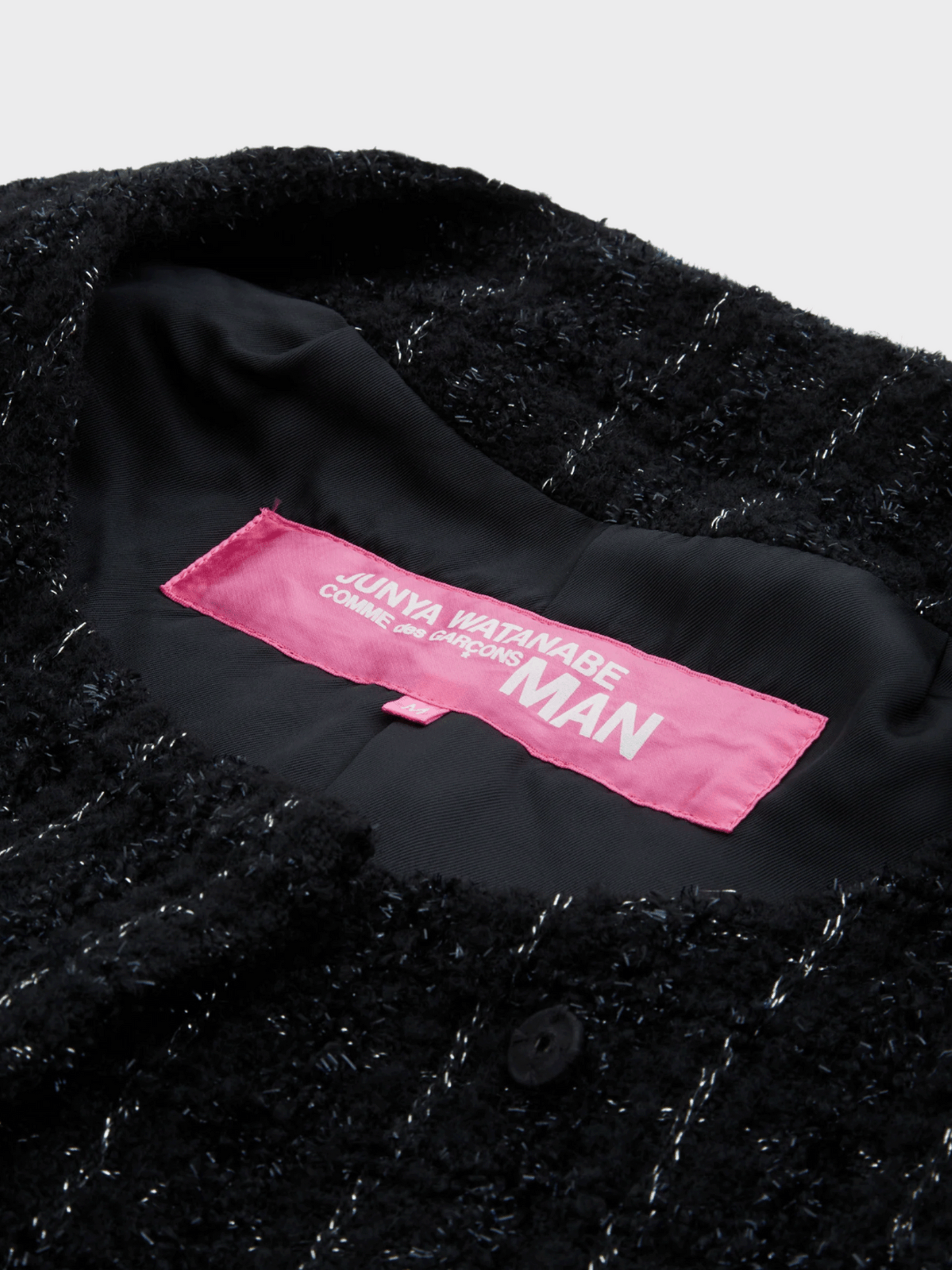 Comme des Garçons by Junya Watanabe FW 2003 Black Tweed Jacket and Midi Skirt Set