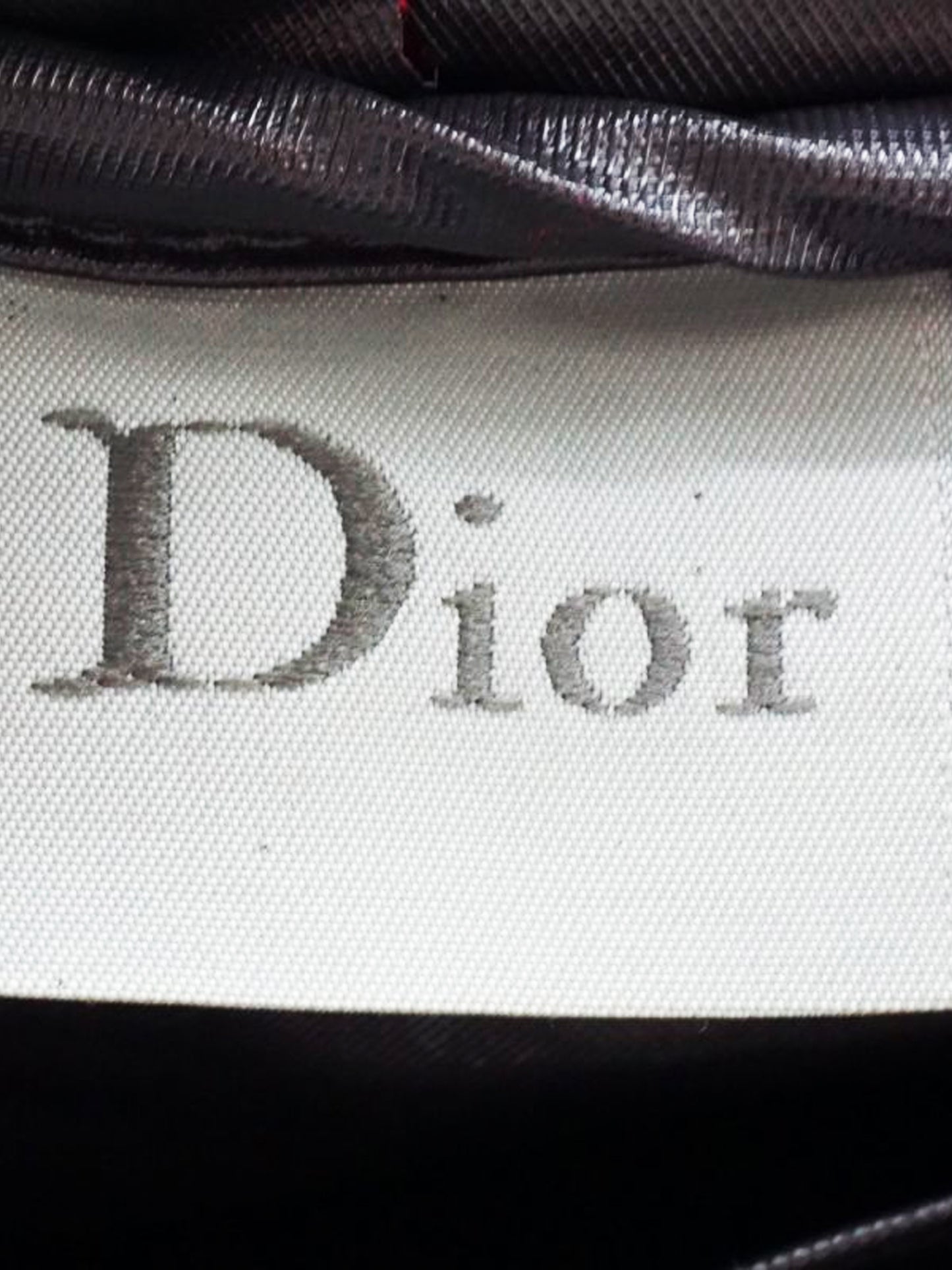 Christian Dior 2000s J'Adore Dior Red Terrycloth Bag